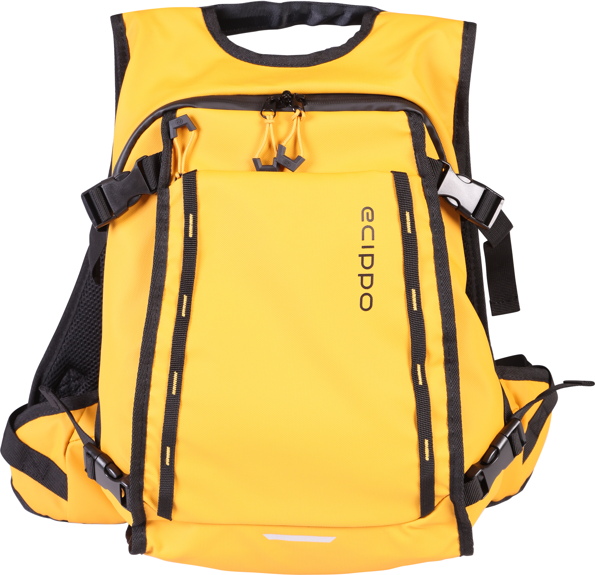 Изображение товара Рюкзак ECIPPO желтый и синий MS-1809BP из полиэстера для города и путешествий