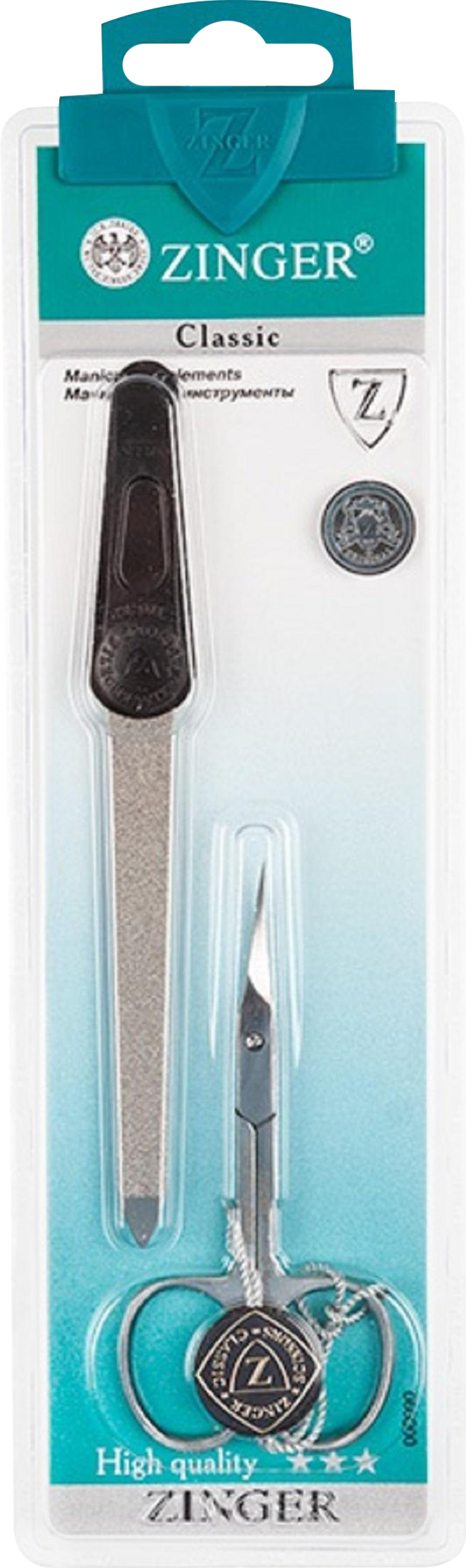 Изображение товара Набор для маникюра ZINGER Classic Арт SIS-13 качество и комфорт