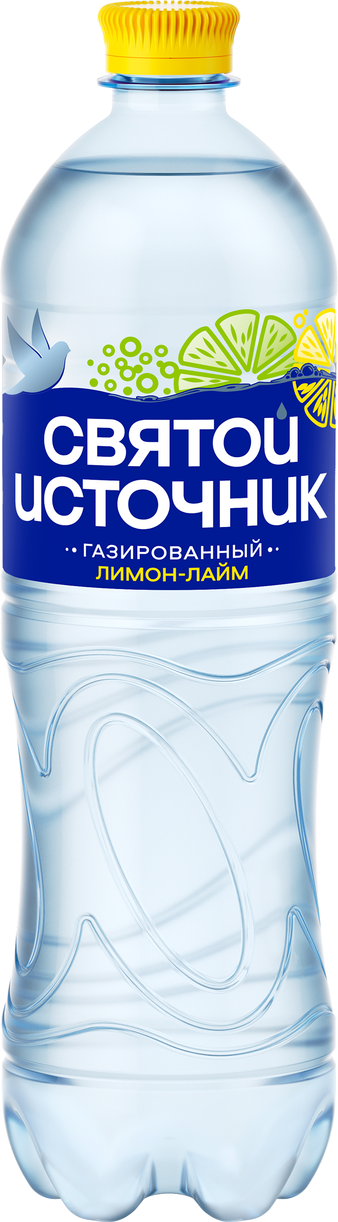 Изображение товара Газированная вода с ароматом лимона и лайма 1л СВЯТОЙ ИСТОЧНИК