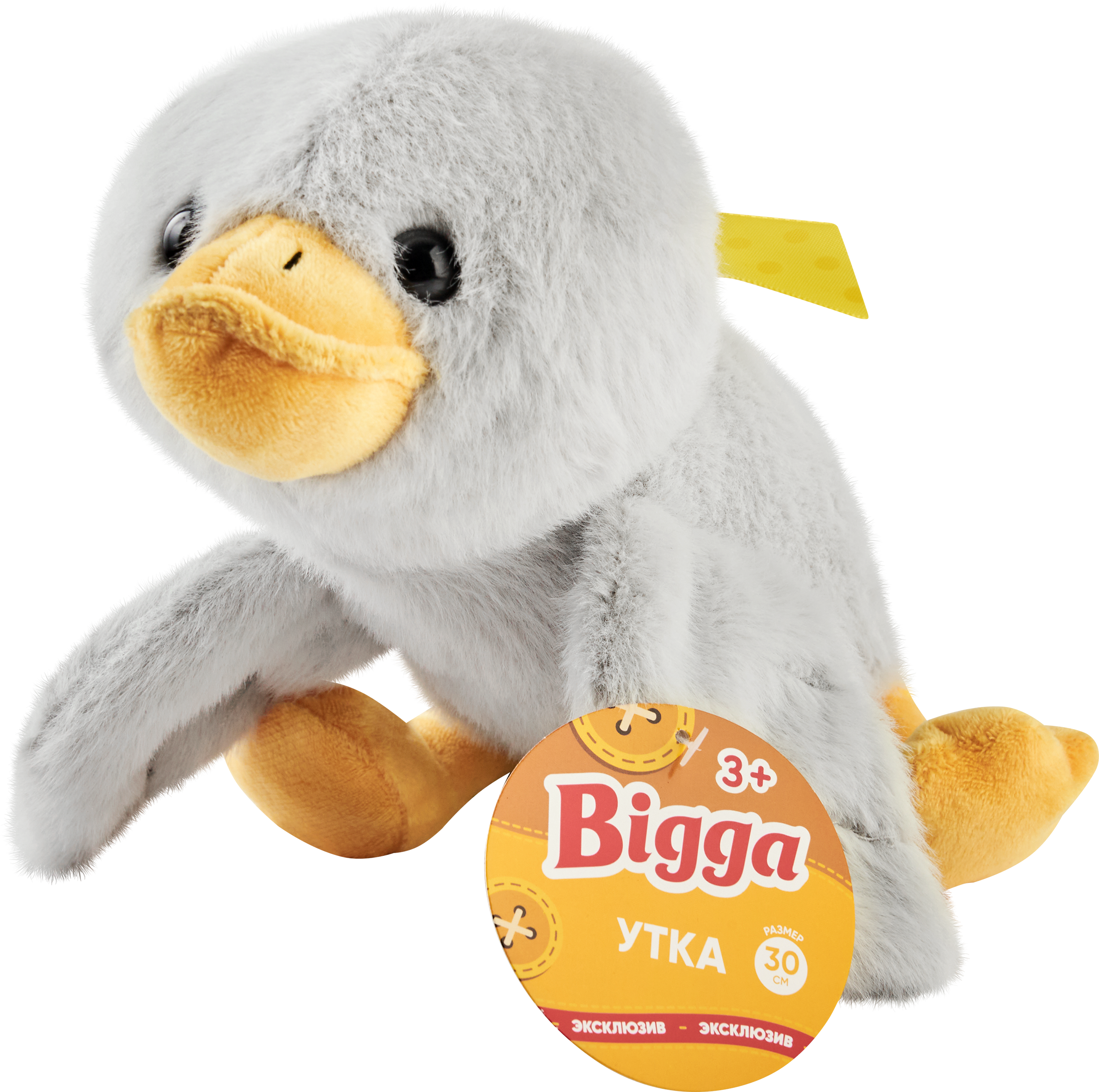 Изображение товара Игрушка мягкая BIGGA Утка 30см, Арт. CW24A-256C-30CM