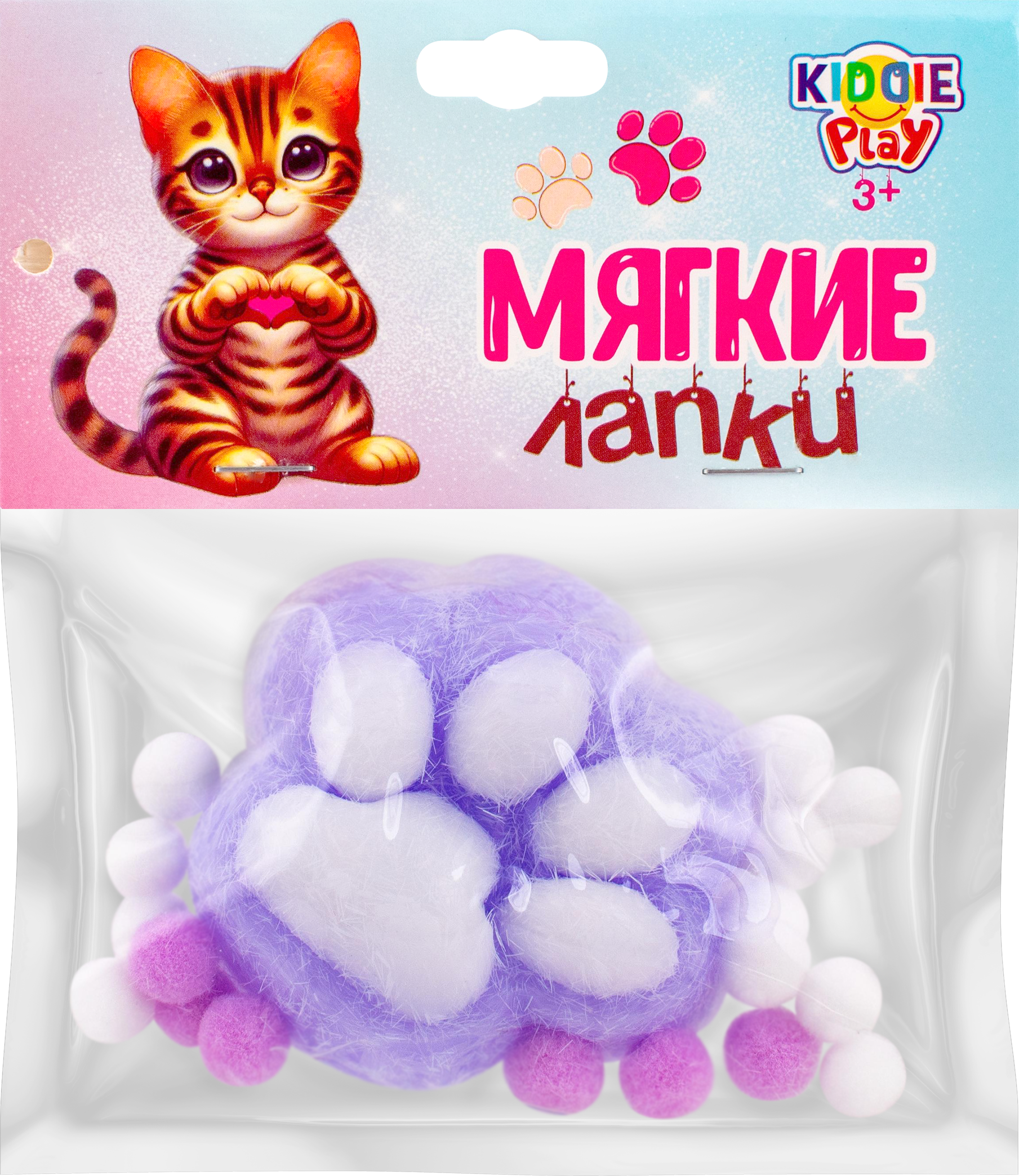 Изображение товара Игрушка-антистресс KIDDIEPLAY Сквиш-лапка, в ассортименте