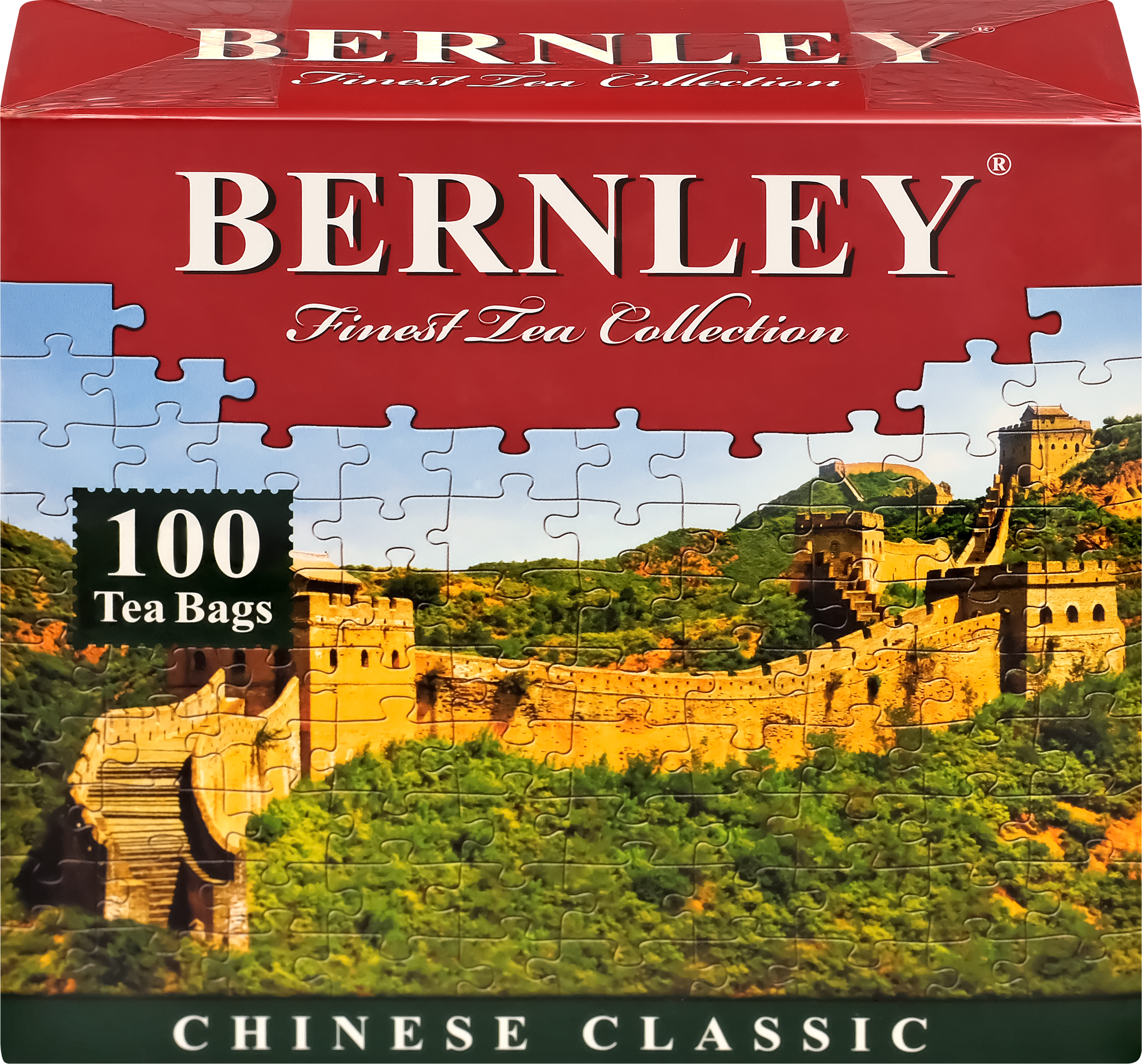 Изображение товара Чай зеленый BERNLEY Чайниз Классик китайский, 100пак