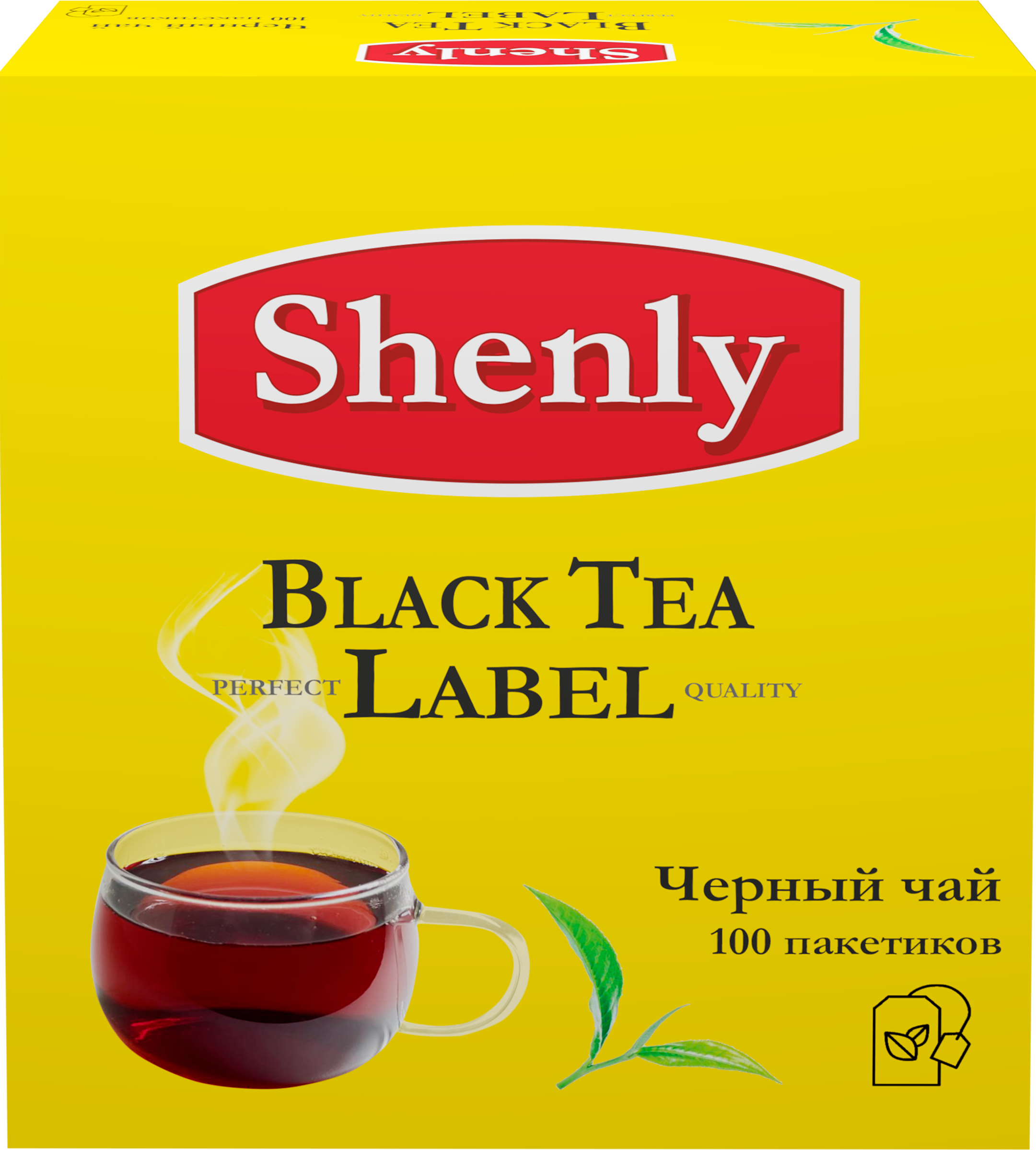 Изображение товара Чай черный SHENLY байховый 100 пакетиков ТР ТС из России