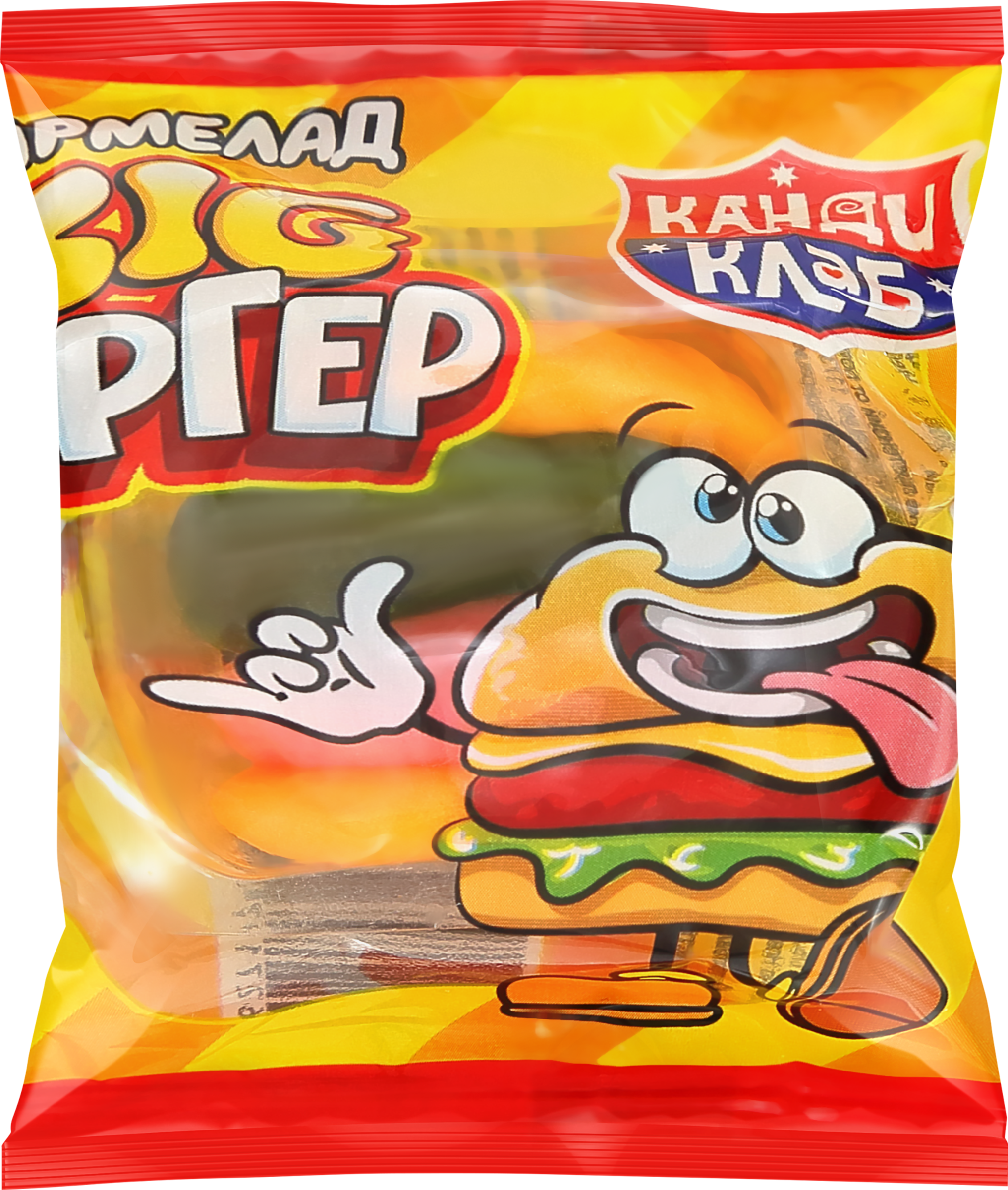 Изображение товара Мармелад CRAZY GUMMY Big Бургер, 18г