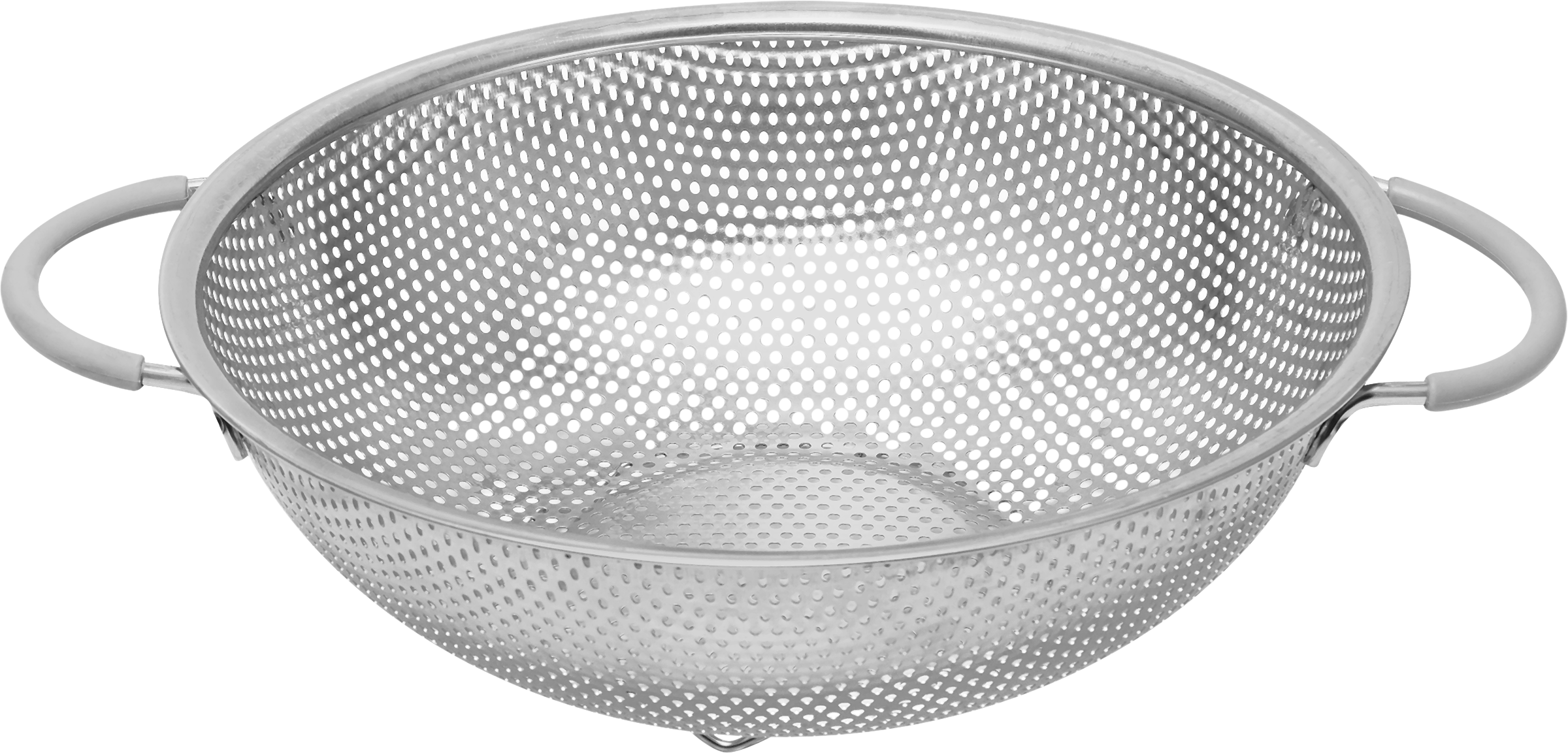 Изображение товара Дуршлаг HOMECLUB Urban 31x25,5x8см из нержавеющей стали и силикона