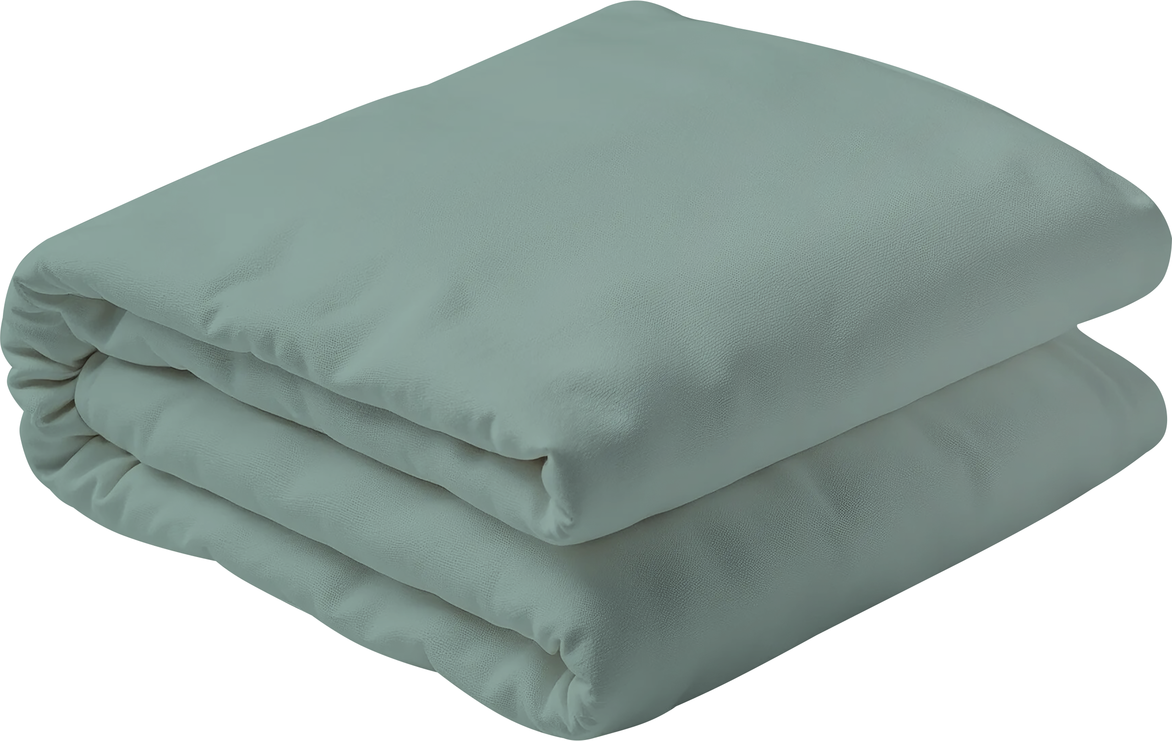 Изображение товара Пододеяльник 2-спальный HOMECLUB поплин зеленый, натуральный хлопок