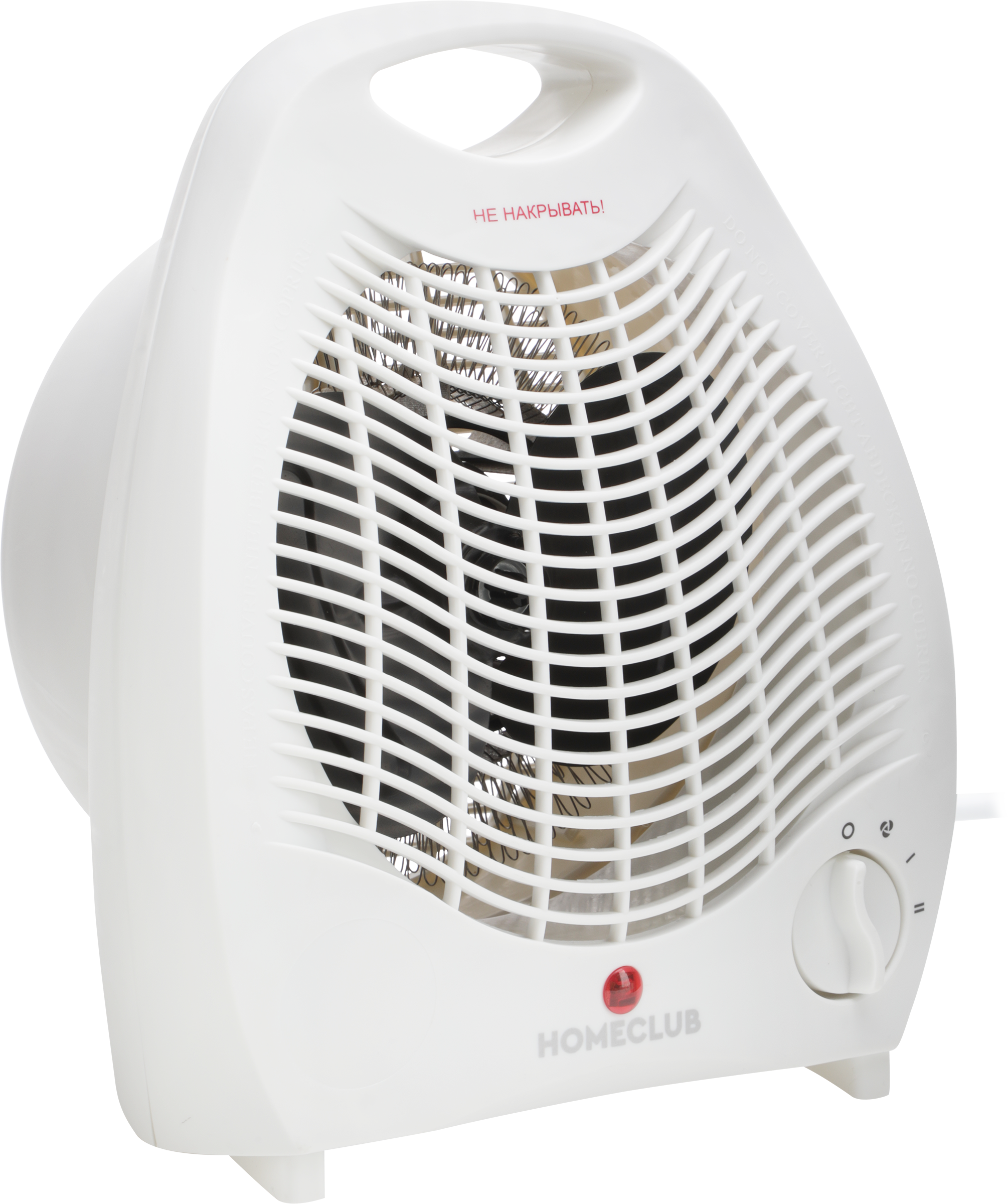 Изображение товара Тепловентилятор HOMECLUB 2000Вт Арт FH103A-S для быстрого и эффективного нагрева помещения