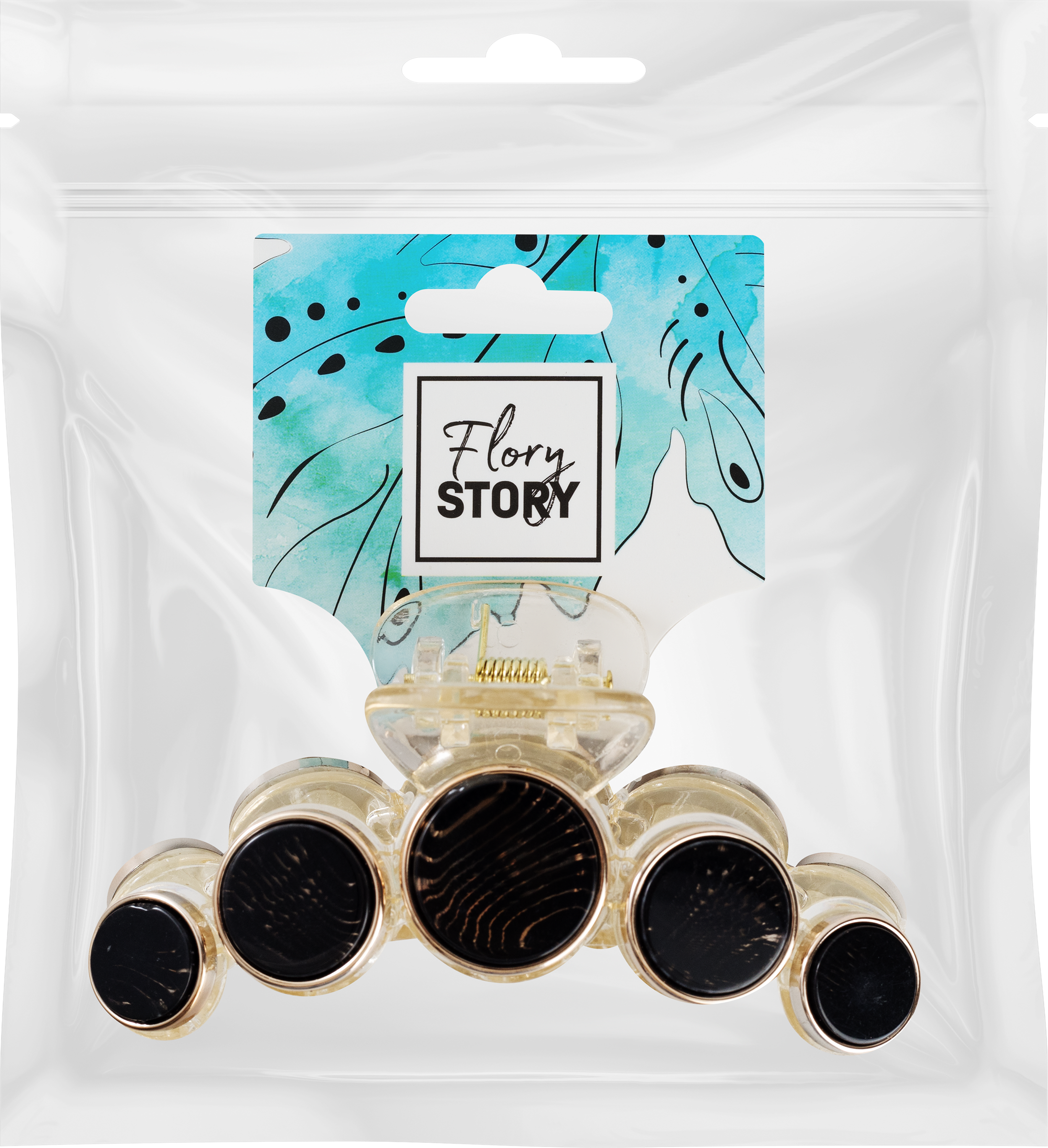 Изображение товара Заколка для волос FLORY STORY Арт HJ-HC015 легкая стильная надежная