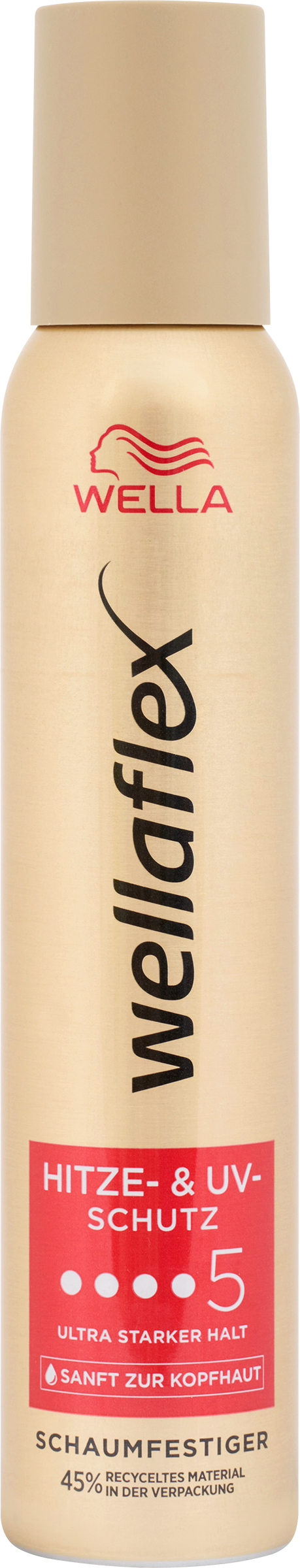 Изображение товара Мусс для волос WELLA WELLAFLEX Для горячей укладки, ультрасильная фиксация, 200мл