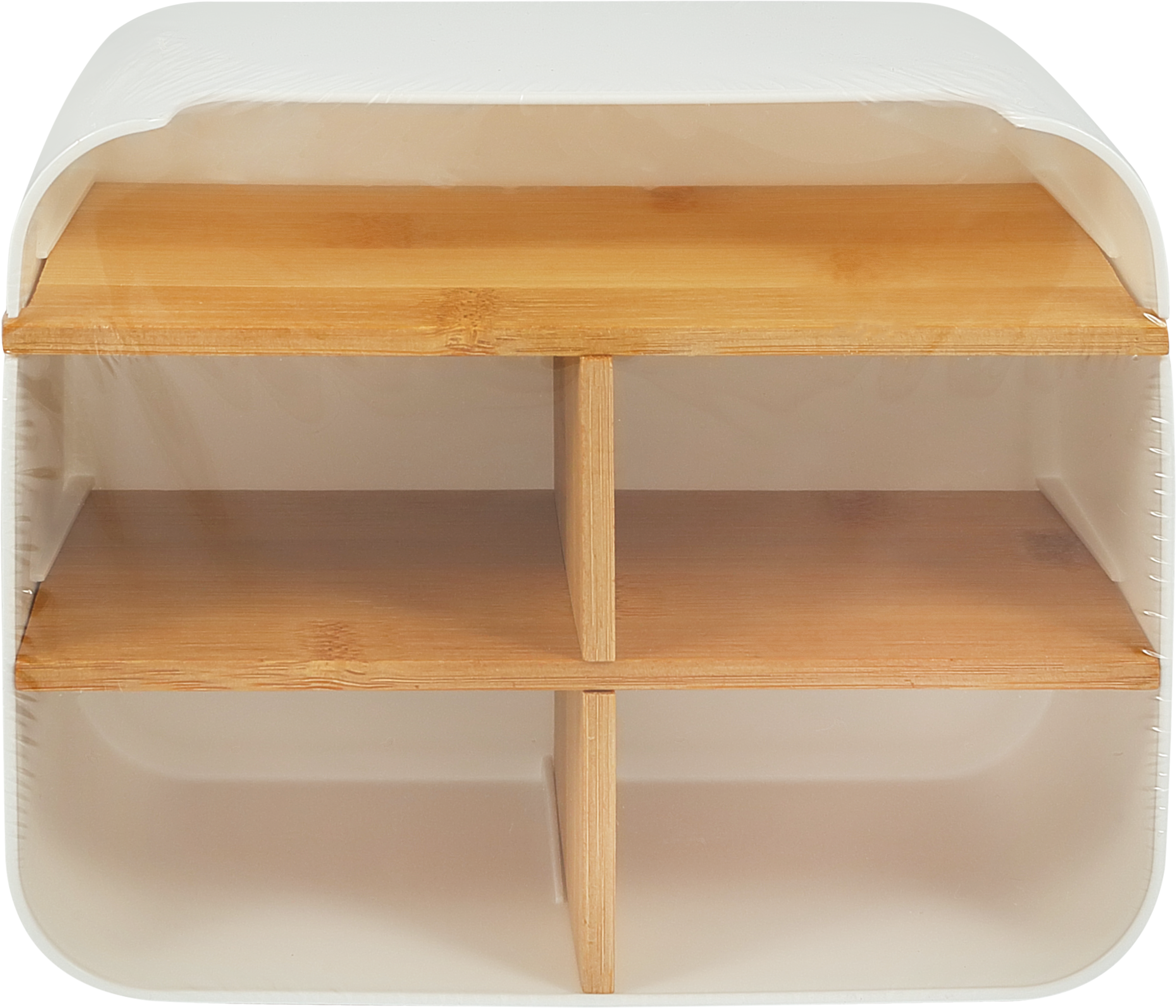 Изображение товара Органайзер для хранения HOMECLUB 5 секций из АБС пластика и дерева