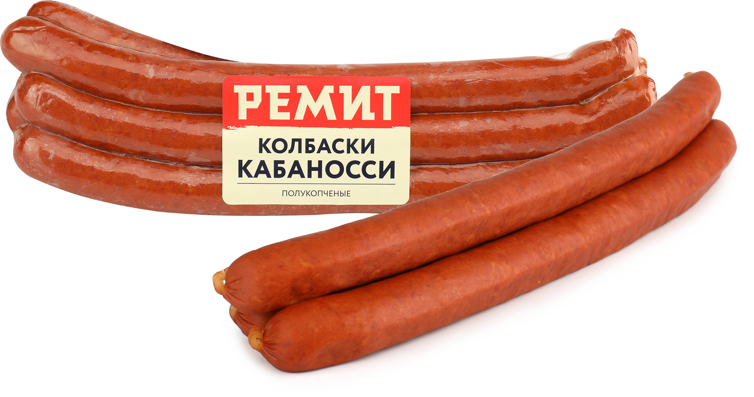 Изображение товара Колбаски полукопченые РЕМИТ Кабаносси, 380г