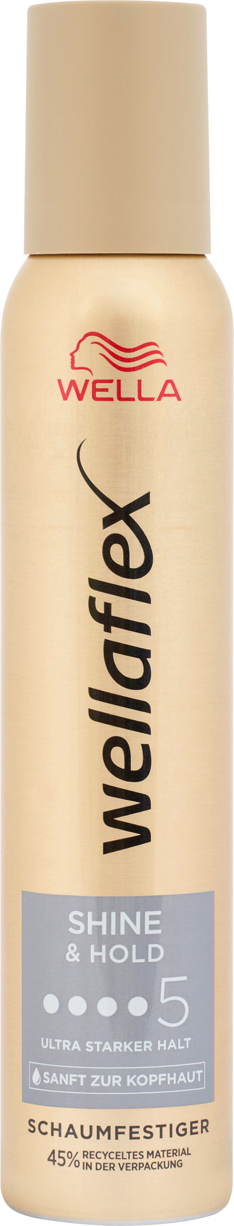Изображение товара Мусс для волос WELLA WELLAFLEX Блеск и фиксация 200мл ультрасильная фиксация