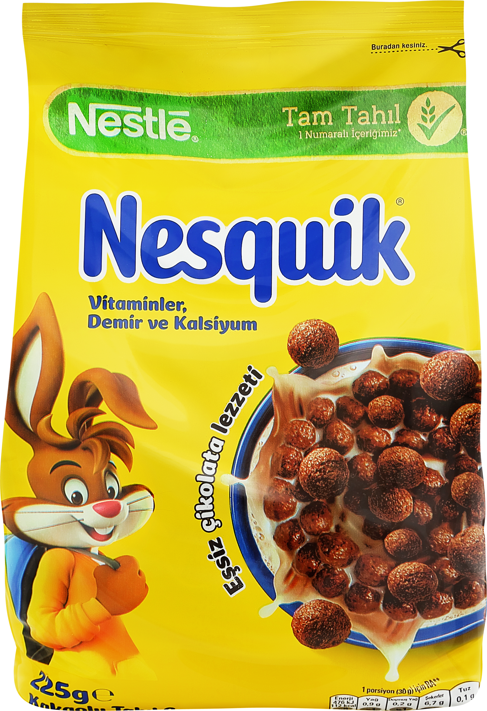 Изображение товара Готовый завтрак NESQUIK Шарики со вкусом шоколада, 225г