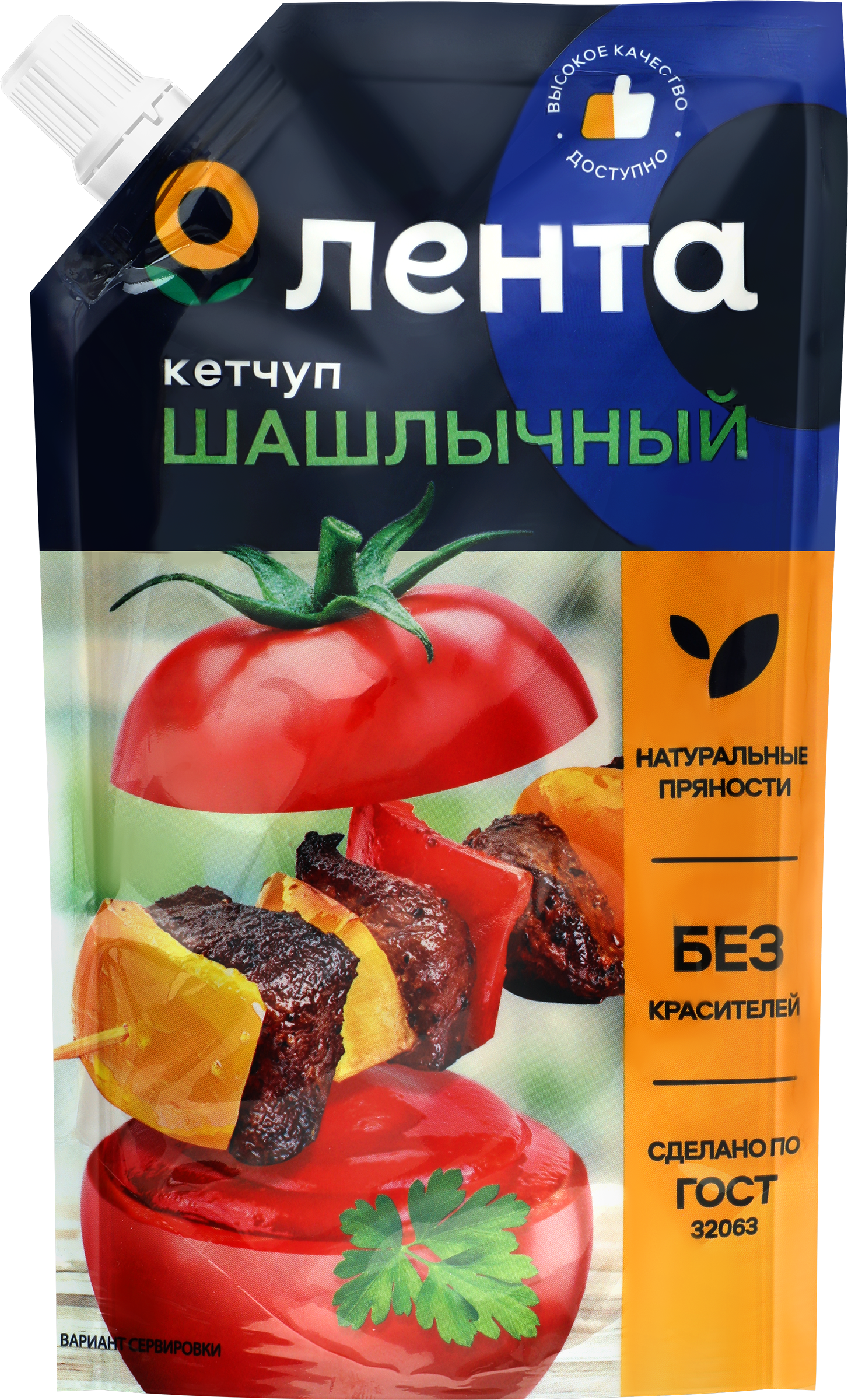 Изображение товара Кетчуп ЛЕНТА Шашлычный, 260г