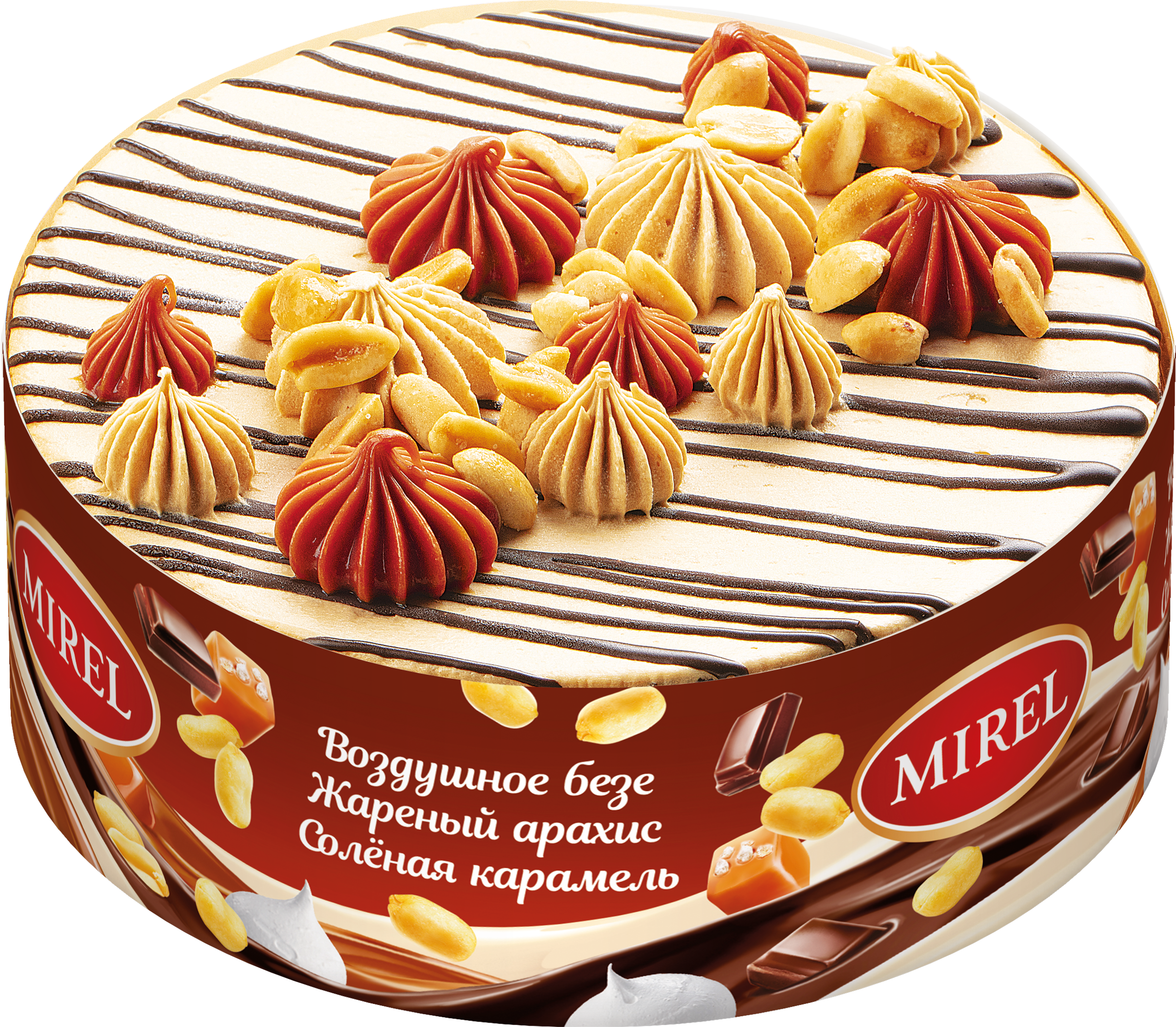 Изображение товара Торт MIREL Шоколадный тоффи, 580г