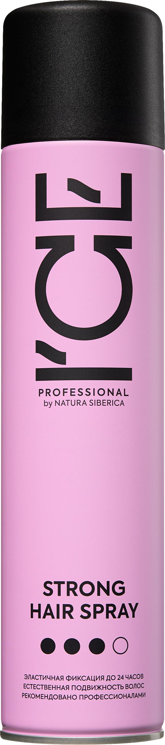 Изображение товара Лак для волос ICE PROFESSIONAL Strong Hair Spray сильная фиксация, 300мл
