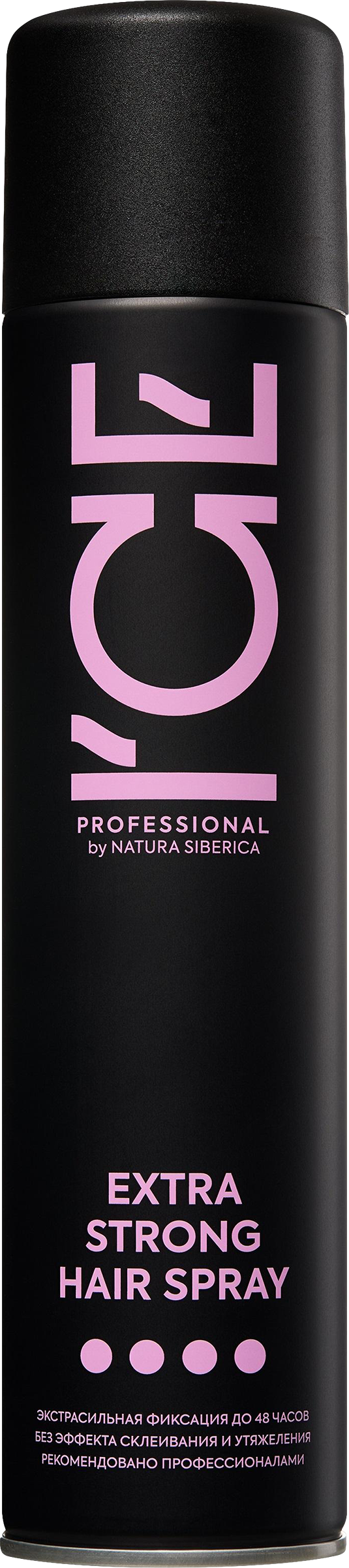 Изображение товара Лак для волос ICE PROFESSIONAL Extra Strong Hair Spray экстрасильная фиксация, 300мл