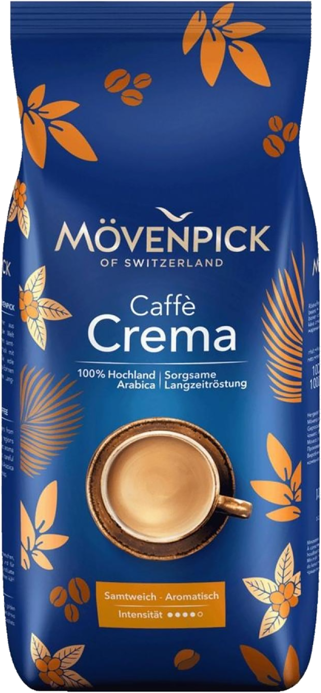 Изображение товара Кофе зерновой MÖVENPICK Of Switzerland Caffe Crema 1кг