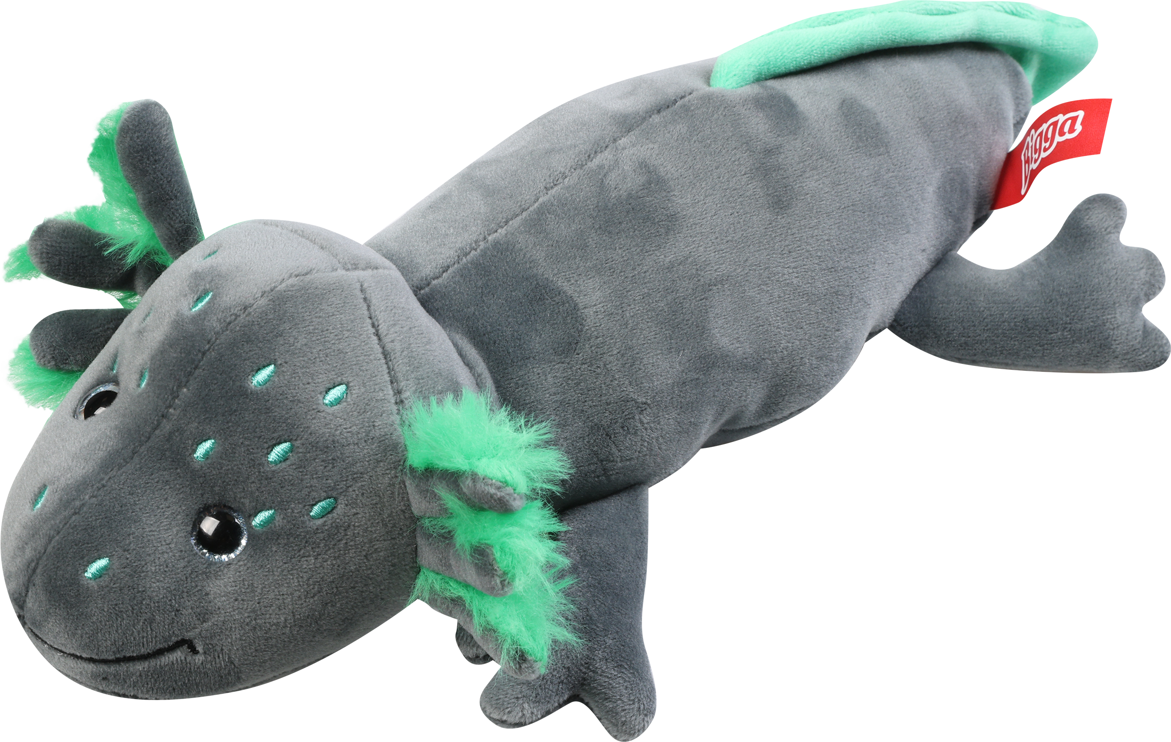 Изображение товара Мягкая игрушка BIGGA Аксолотль 28 см для детей 3+ безопасная и безопасная для игры