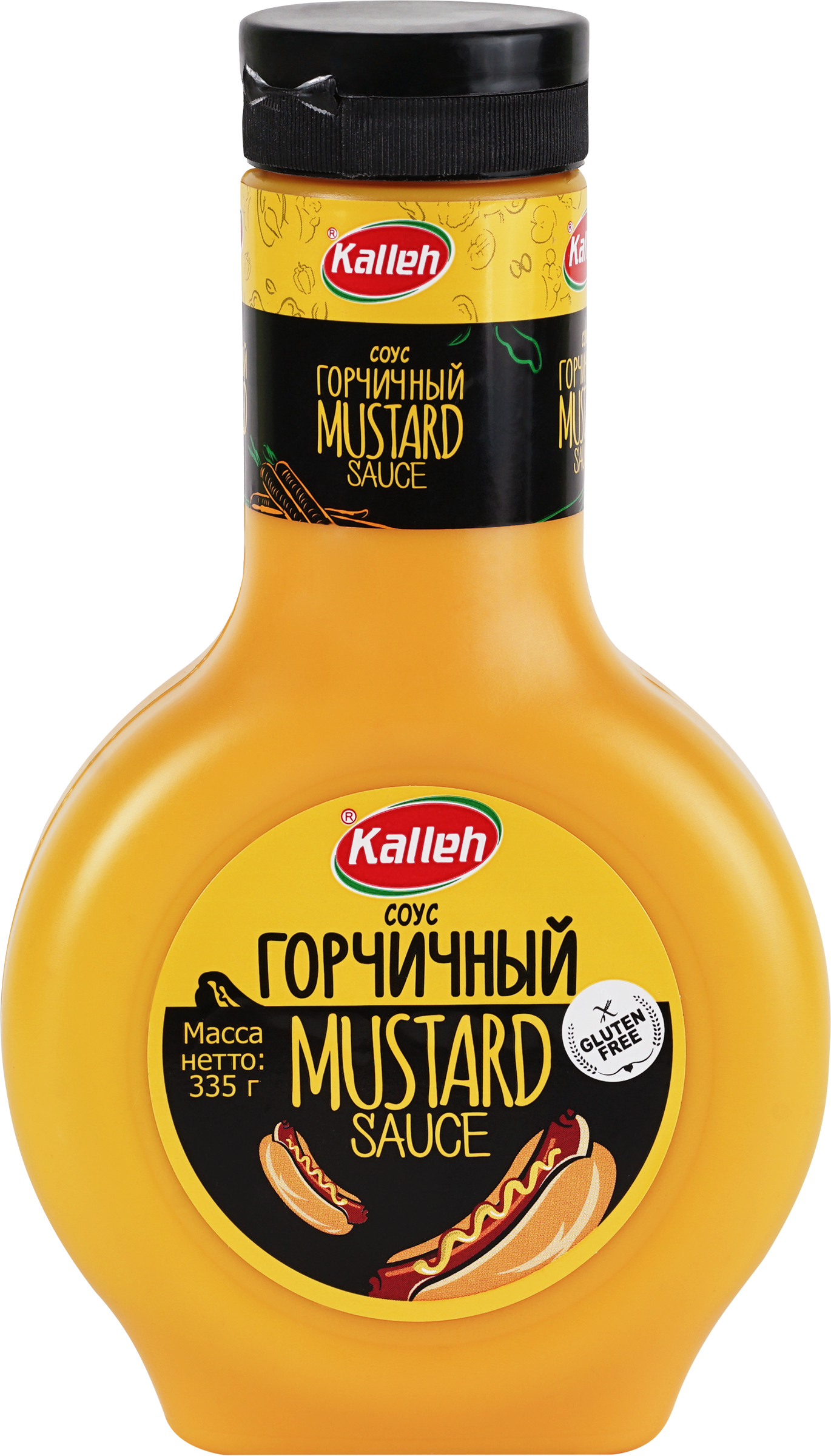 Изображение товара Соус KALLEH Горчичный 335г с отличным вкусом