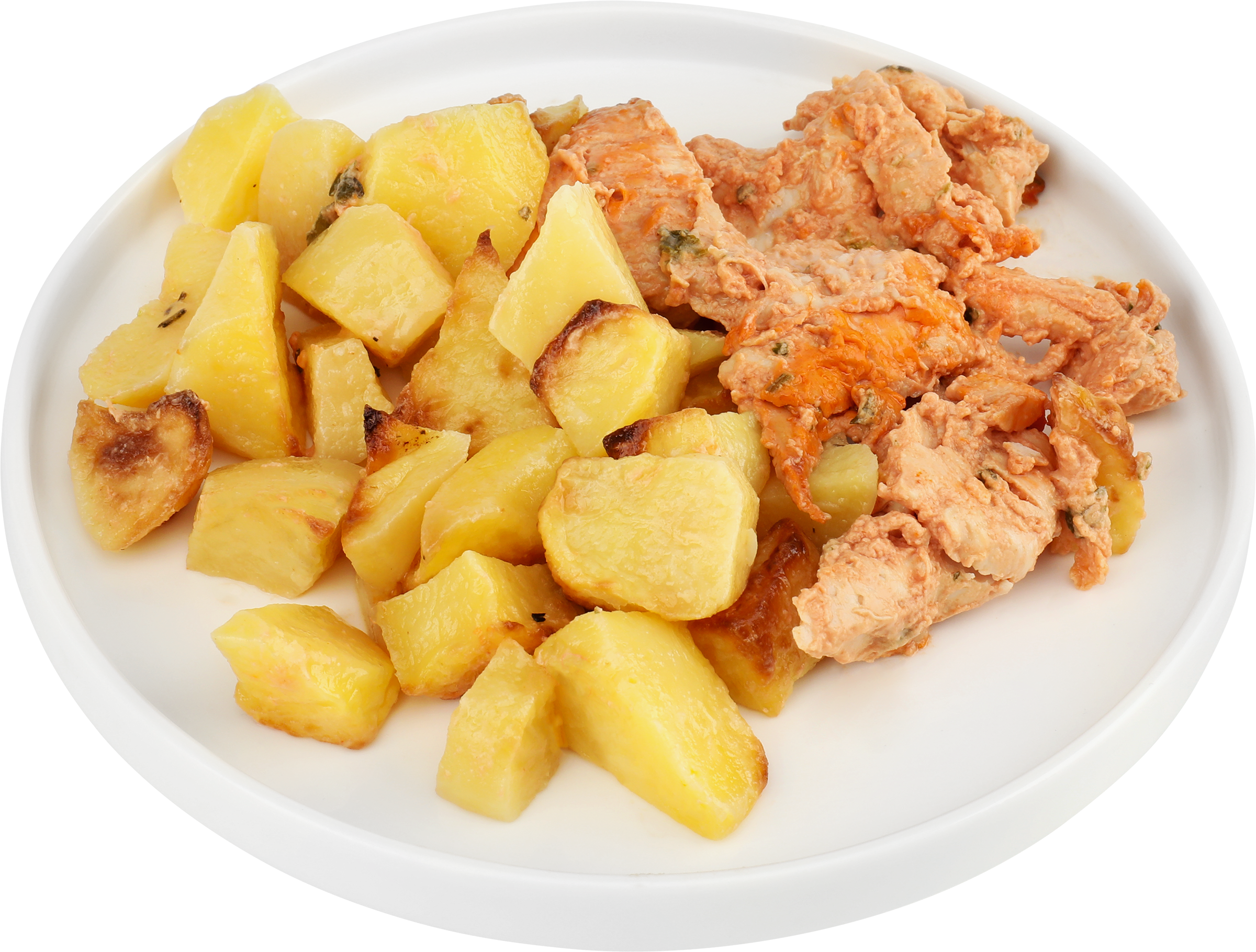 Изображение товара Шашлык куриный ЛЕНТА FRESH с запеченным картофелем, 280г