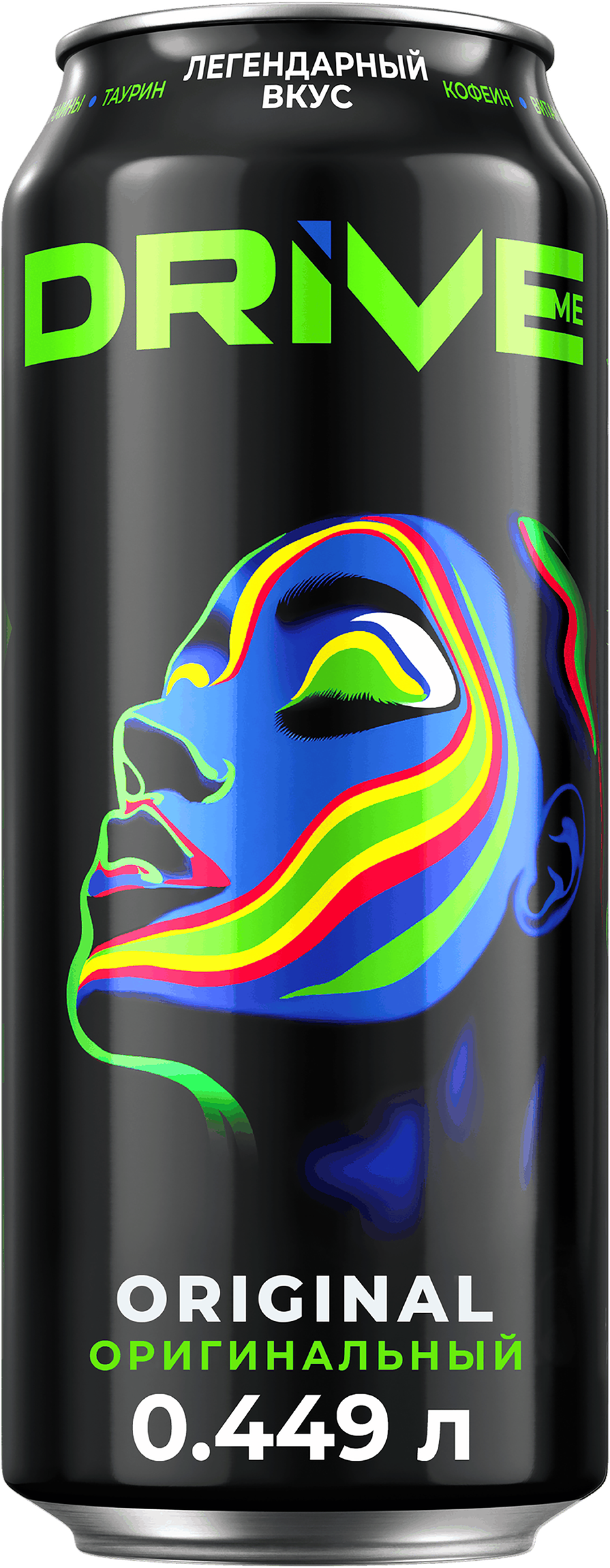Изображение товара Энергетический напиток DRIVE ME Оригинальный газированный 0.449л