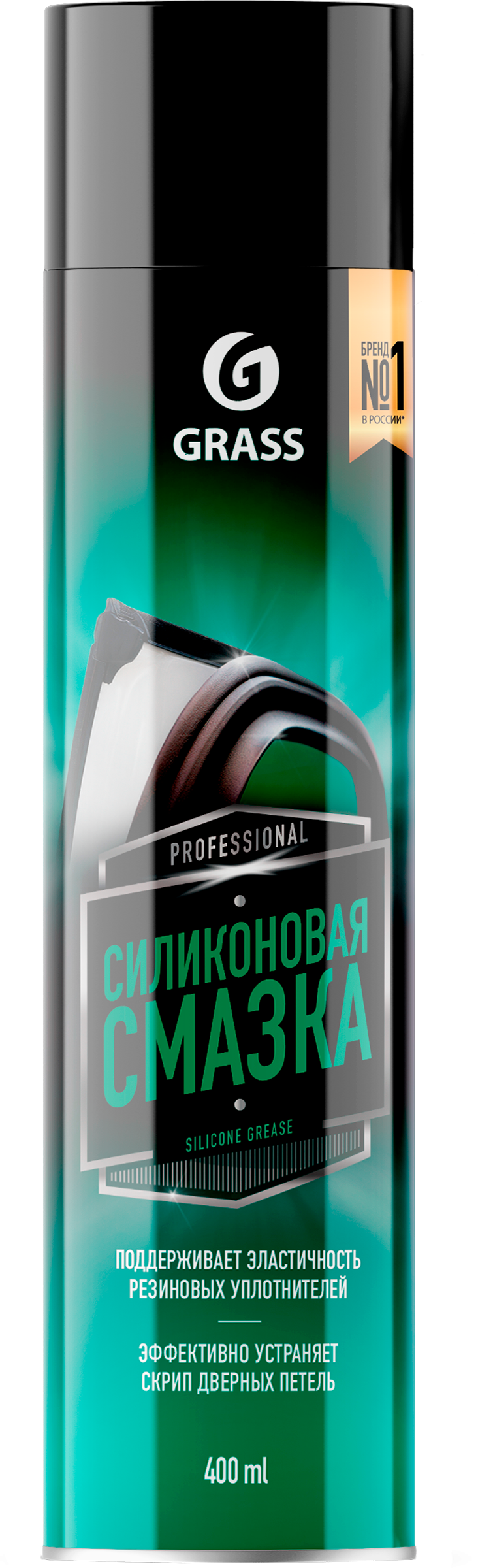 Изображение товара Смазка силиконовая GRASS Silicone, аэрозоль, 400мл для смазки и защиты