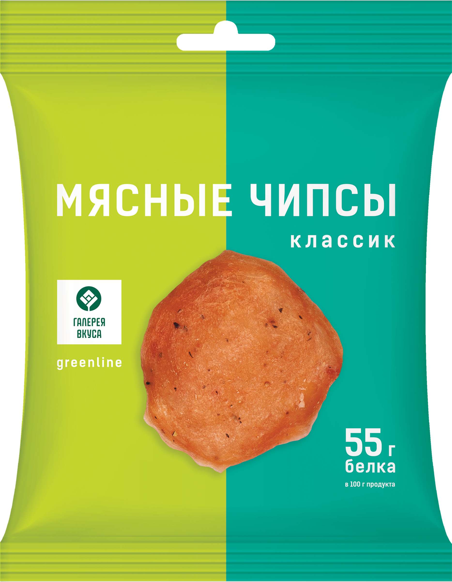 Изображение товара Чипсы мясные сыровяленые из курицы ГАЛЕРЕЯ ВКУСА, 30г