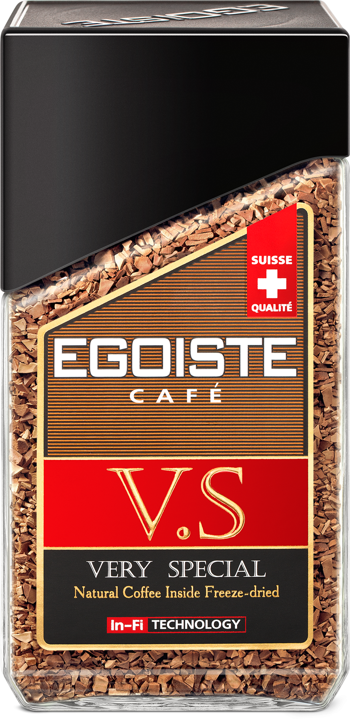 Изображение товара Кофе молотый в растворимом EGOISTE V.S. Кенийская арабика сублимированный, 100г