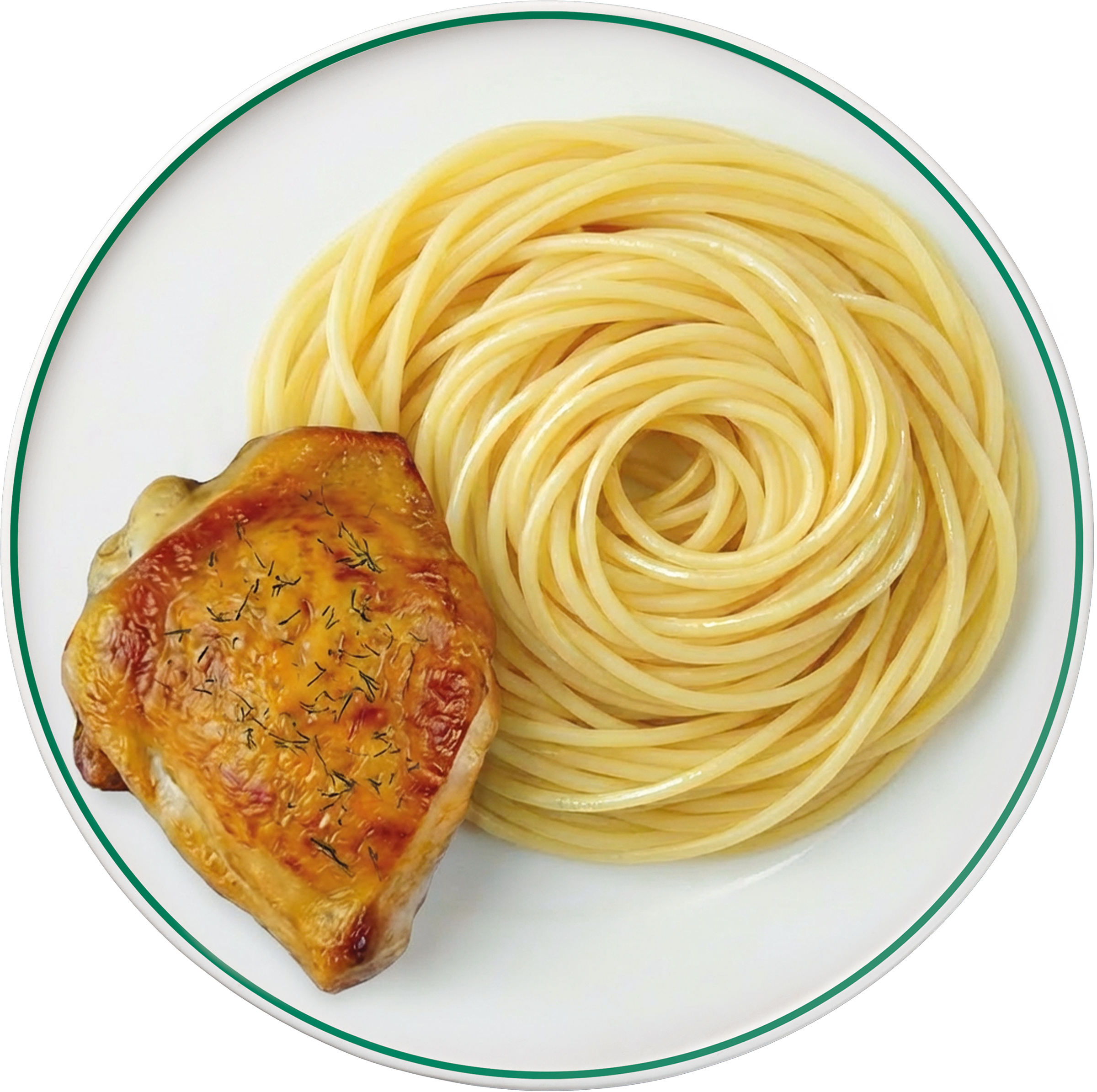 Изображение товара Курица ЛЕНТА FRESH с макаронами 270г готовое блюдо Россия