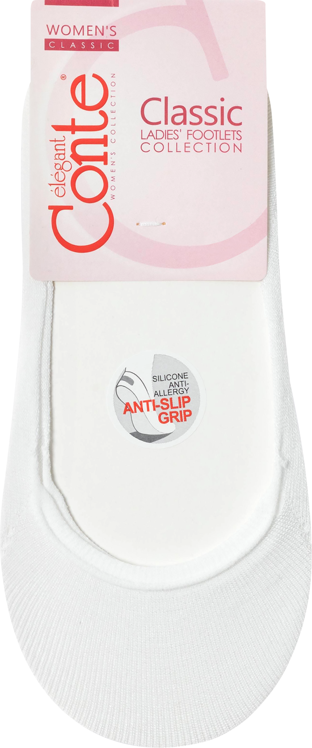 Изображение товара Подследники женские CONTE Classic р. 23, 25, белые, Арт. 20С-97СП