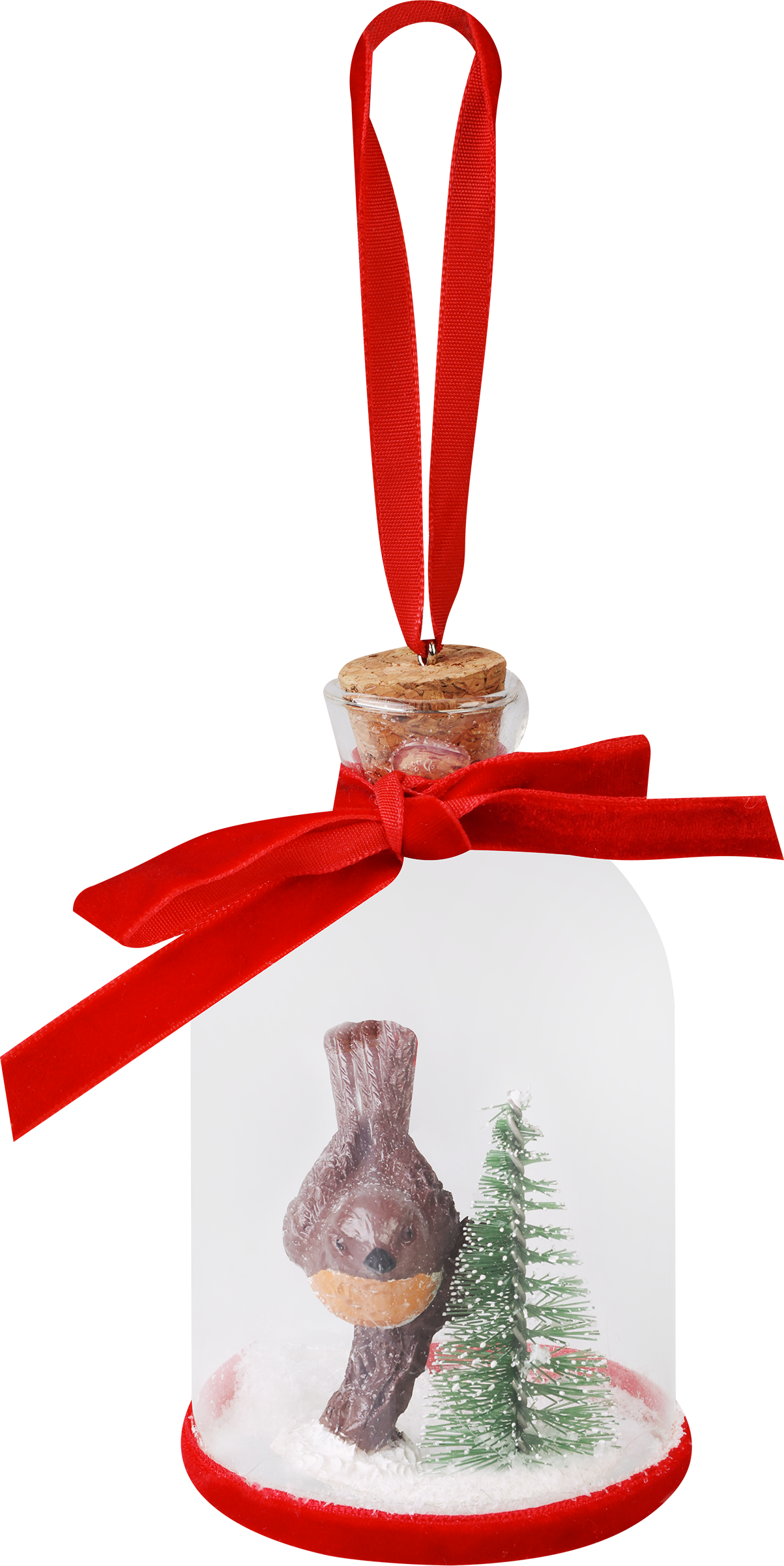 Изображение товара Елочное украшение Зимняя птичка 7см PLATINUM CHOICE