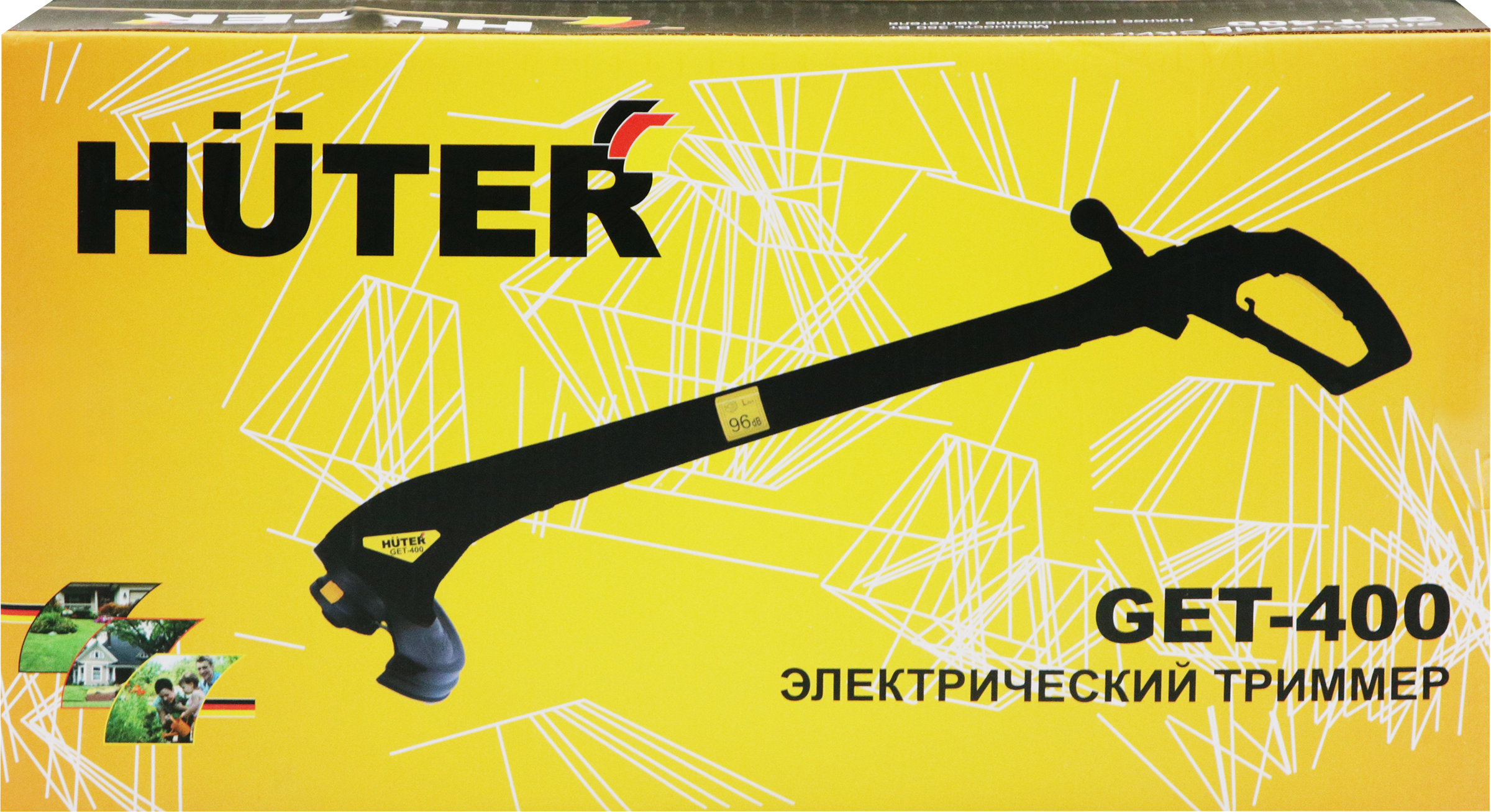 Изображение товара Триммер HUTER GET-400 350Вт Черный Арт. 70/1/4