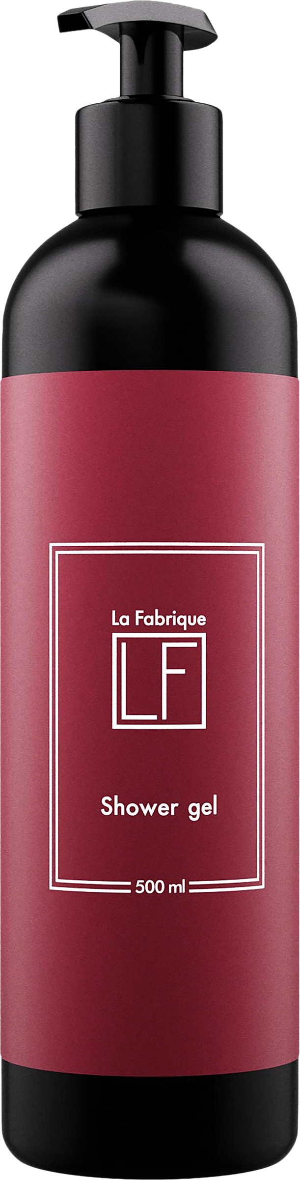 Изображение товара Гель для душа LA FABRIQUE Табак вишня 500мл мягкое очищение и ароматерапия