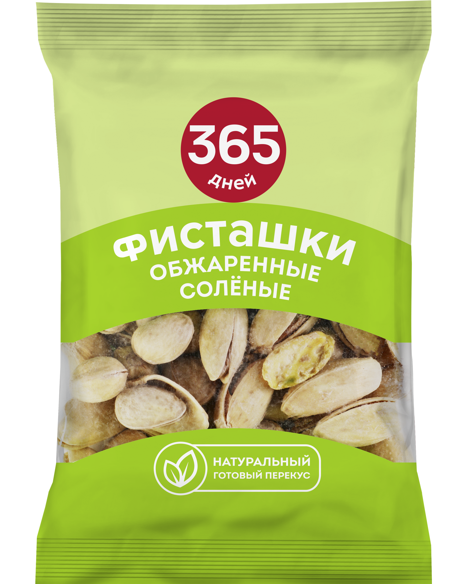 Изображение товара Фисташки 365 ДНЕЙ жареные соленые, 60г