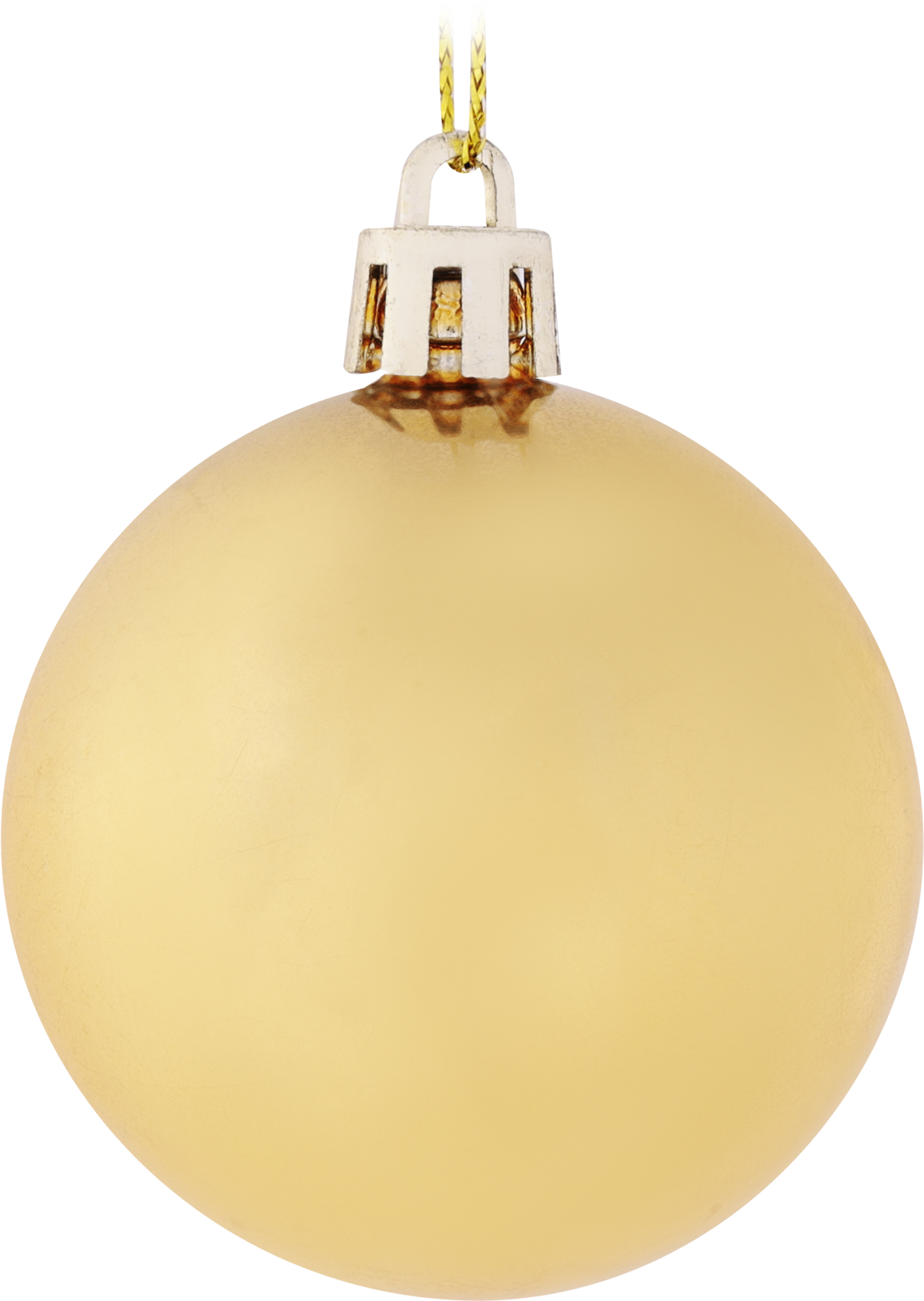 Изображение товара Шар елочный HOMECLUB пластиковый, 5см глянец/матовый/глиттер, золотой