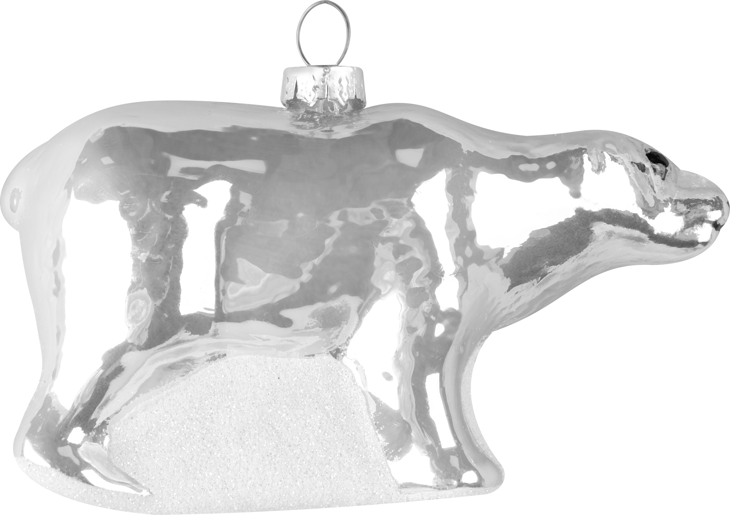Изображение товара Елочное украшение PLATINUM CHOICE Северные гости стекло 4-14 см Новогодний декор