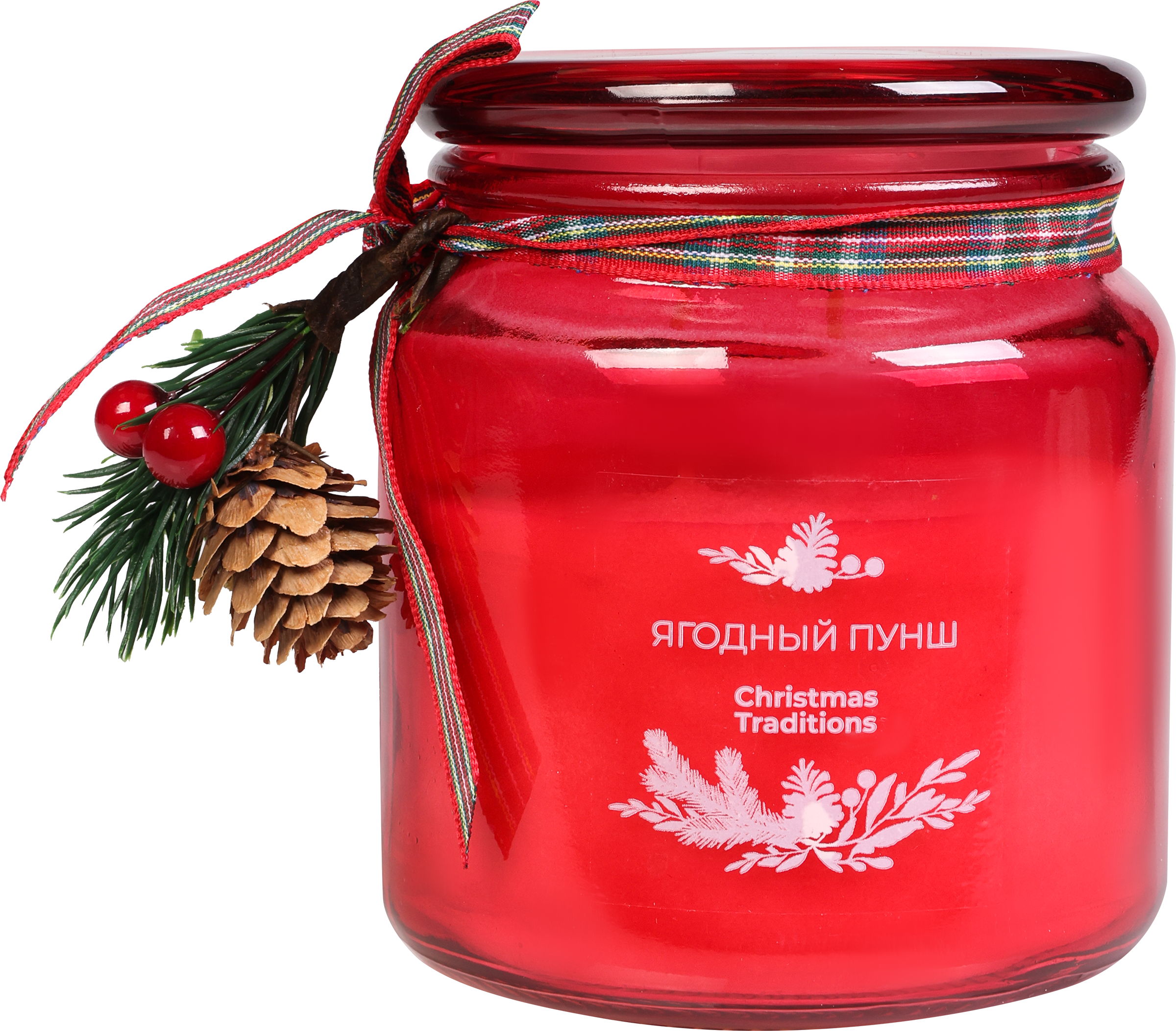 Изображение товара Свеча ароматическая HOMECLUB Сhristmas, 10см, воск, Арт. KW11224