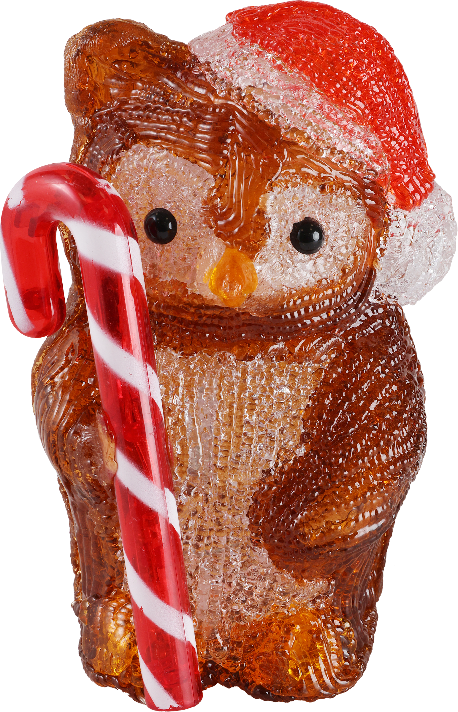 Изображение товара Фигура светодиодная Совушка 20LED 18см теплый белый IP44 на батарейках