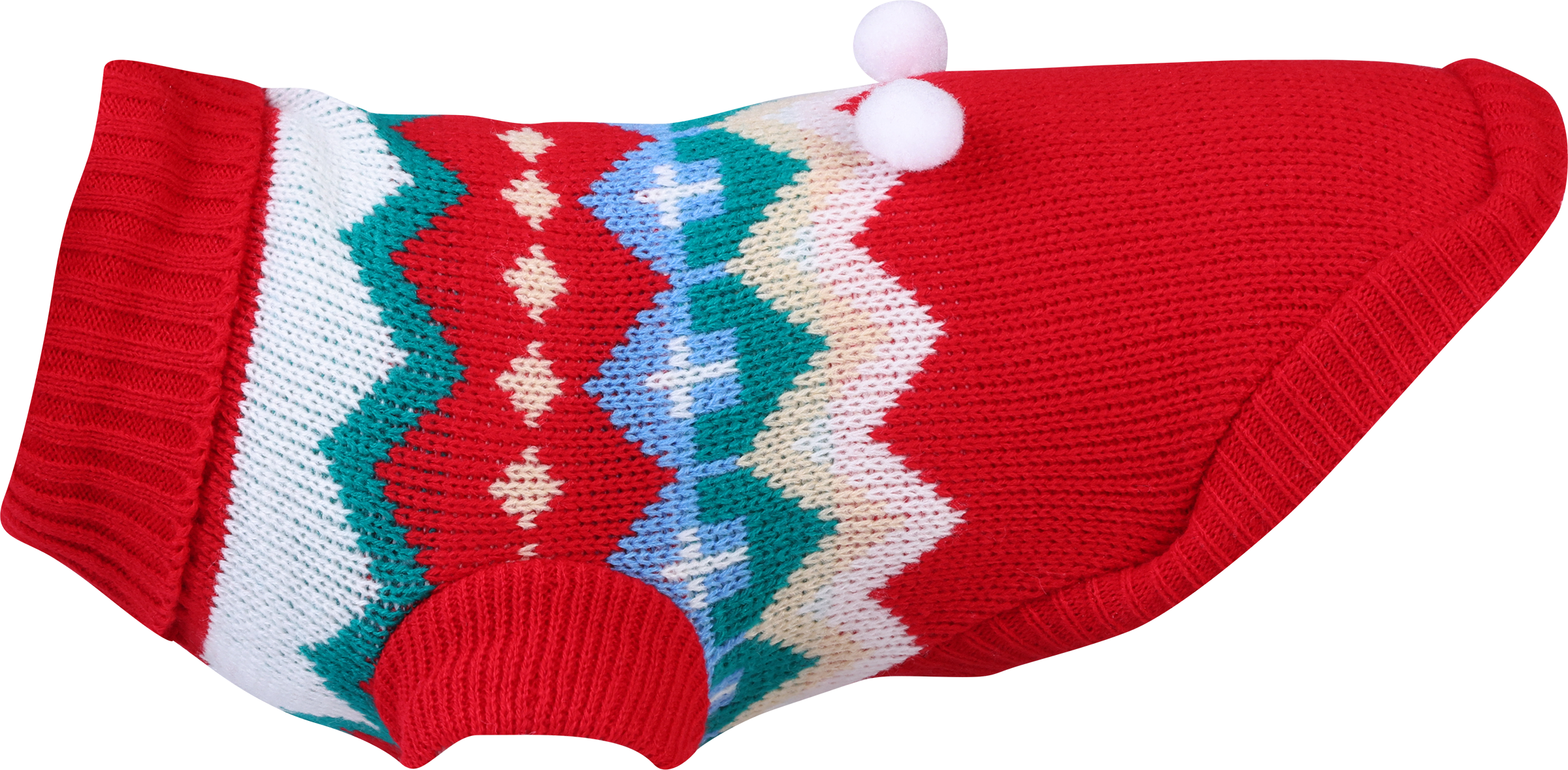 Изображение товара Свитер для собак PAW WOW с орнаментом размер M теплый и стильный