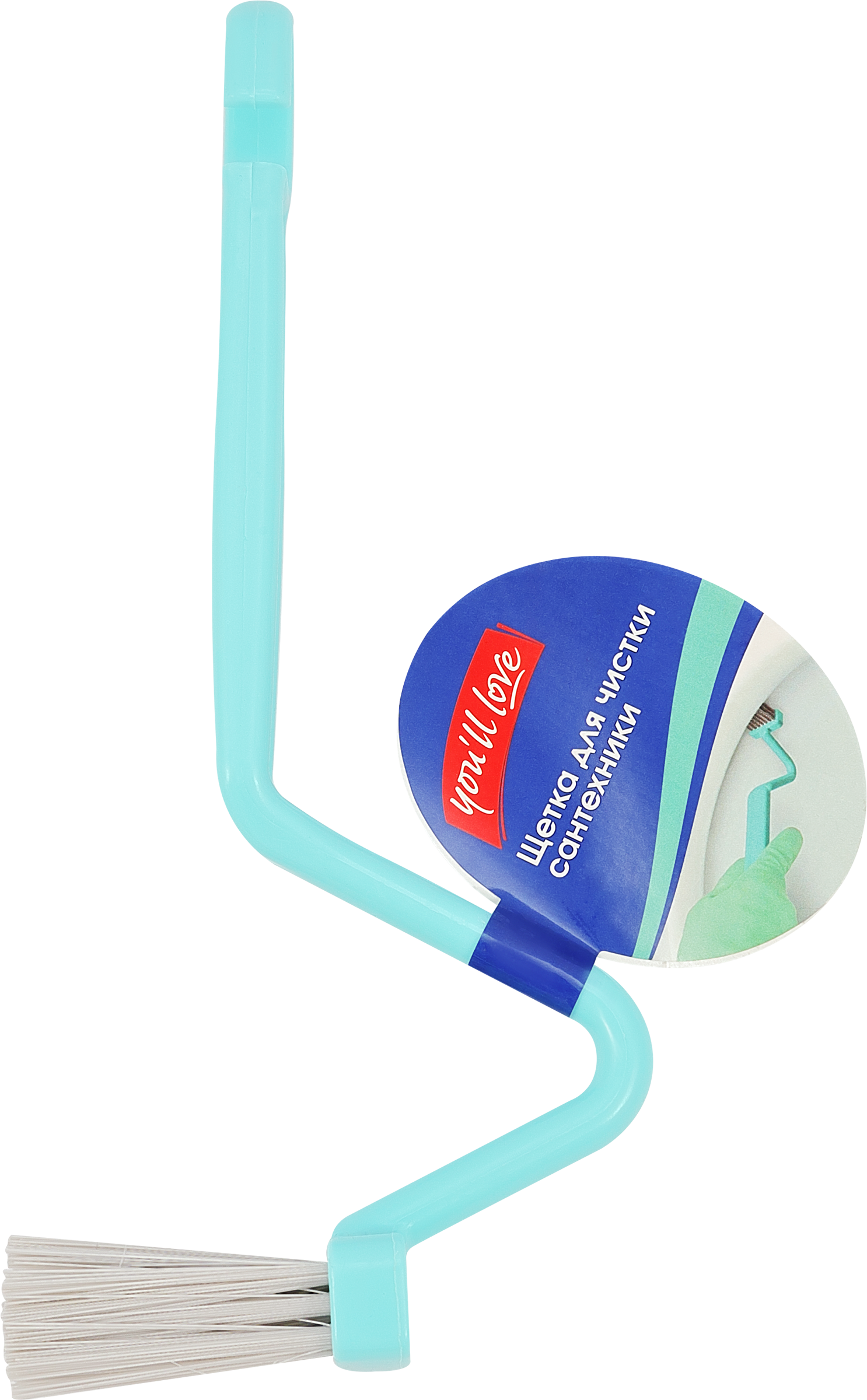 Изображение товара Щетка для сантехники YOU'LL LOVE арт 72516 износоустойчивая с крючком