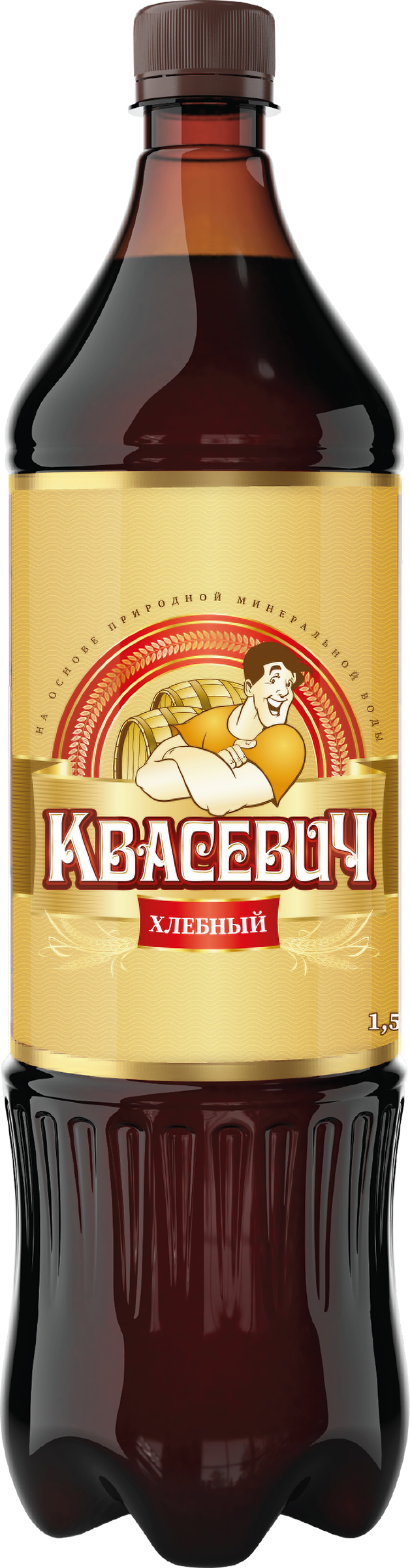Изображение товара Напиток КВАСЕВИЧ натуральный живого брожения 1.5л