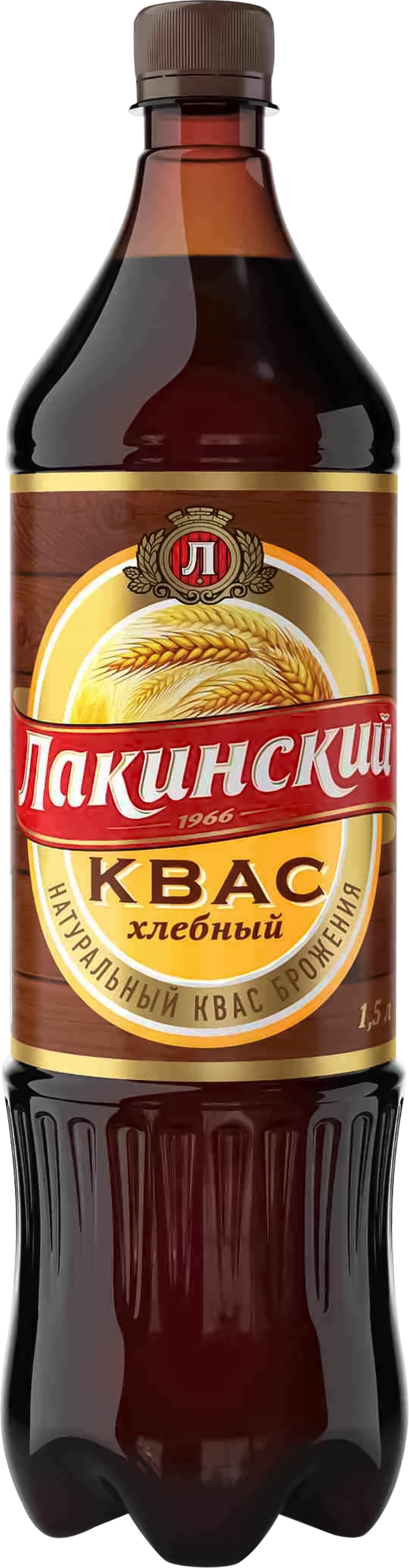 Изображение товара Квас ЛАКИНСКИЙ Хлебный натурального брожения, 1.5л