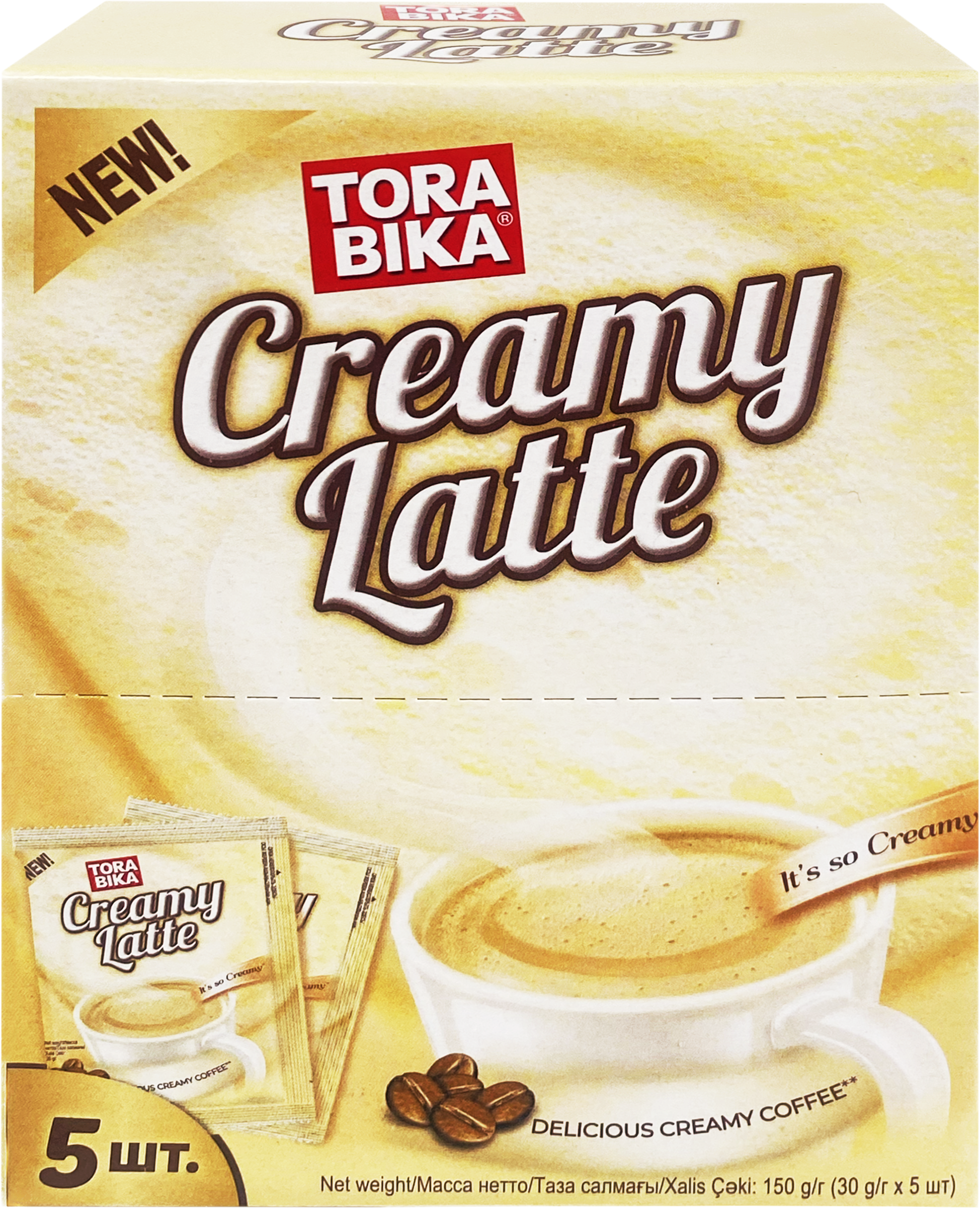 Изображение товара Напиток кофейный TORABIKA Латте, 150г