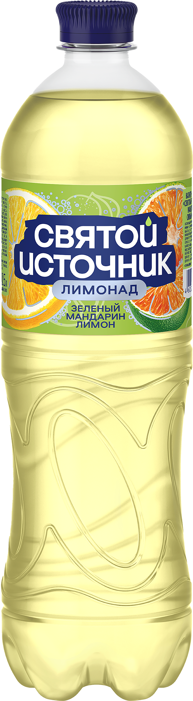 Изображение товара Газированный напиток СВЯТОЙ ИСТОЧНИК Мандарин лимон 1л освежающий цитрусовый вкус