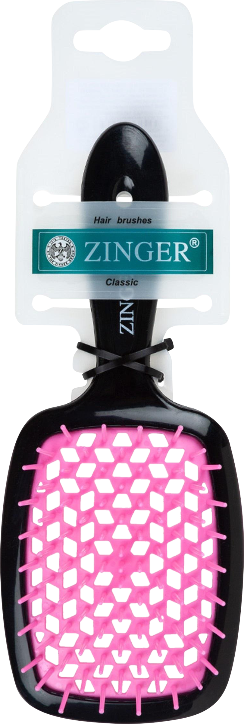 Изображение товара Расческа ZINGER MixColor продувная для волос с массажем и эргономичной ручкой