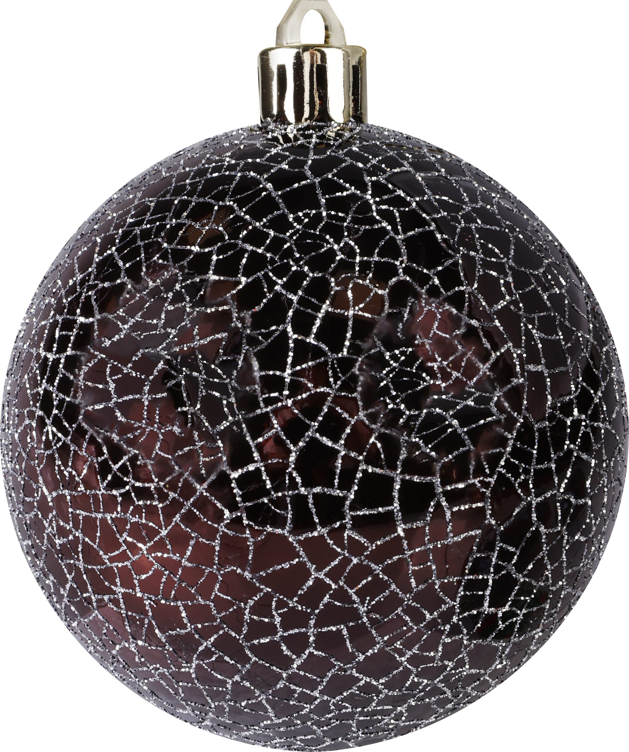 Изображение товара Новогодний шар HOMECLUB Кракле диаметром 7 см для елки