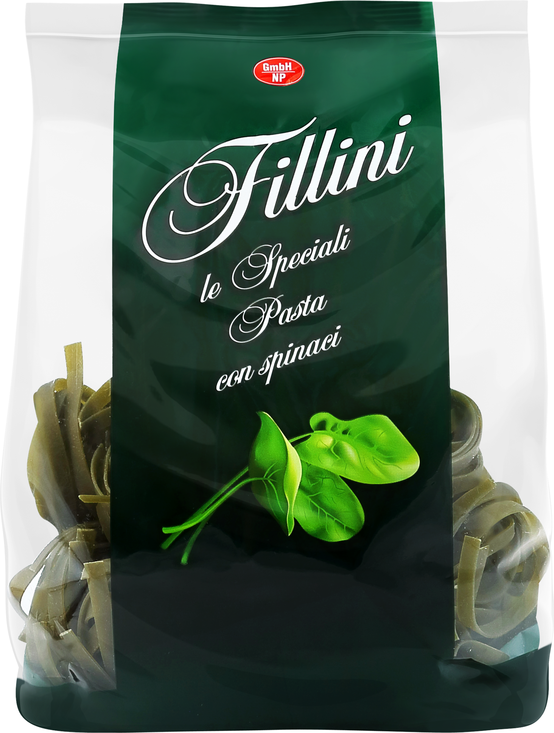 Изображение товара Макароны FILLINI Гнезда Фетучини, со шпинатом, 300г