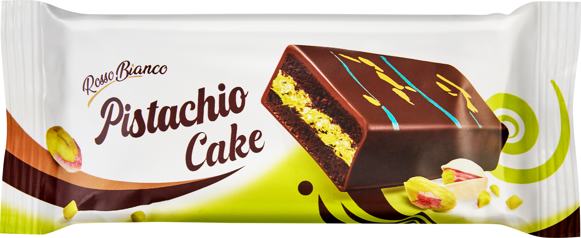 Изображение товара Кекс BEYOGLU Pistachio Cake, шоколадный с фисташковой начинкой, 40г