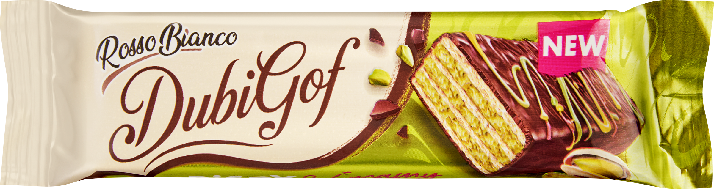 Изображение товара Вафли BEYOGLU Dubigof в шоколадной глазури с начинкой фисташкой 36г